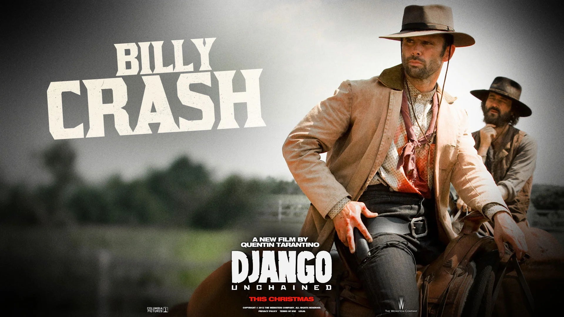 Django Unchained (2012) home theater movie art - The Popcorn Poster Store