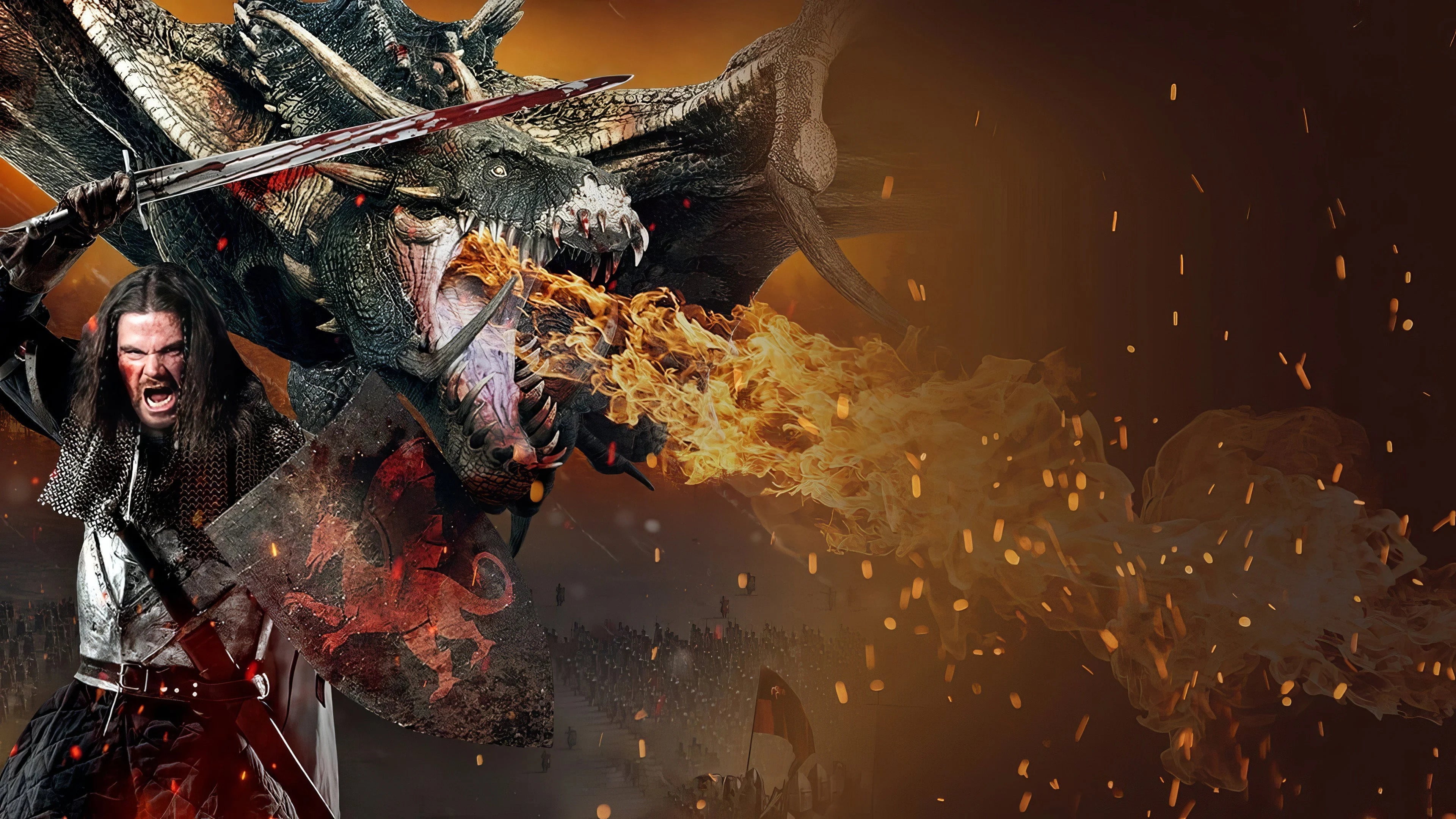 Dragon Knight (2022) home theater movie art - The Popcorn Poster Store