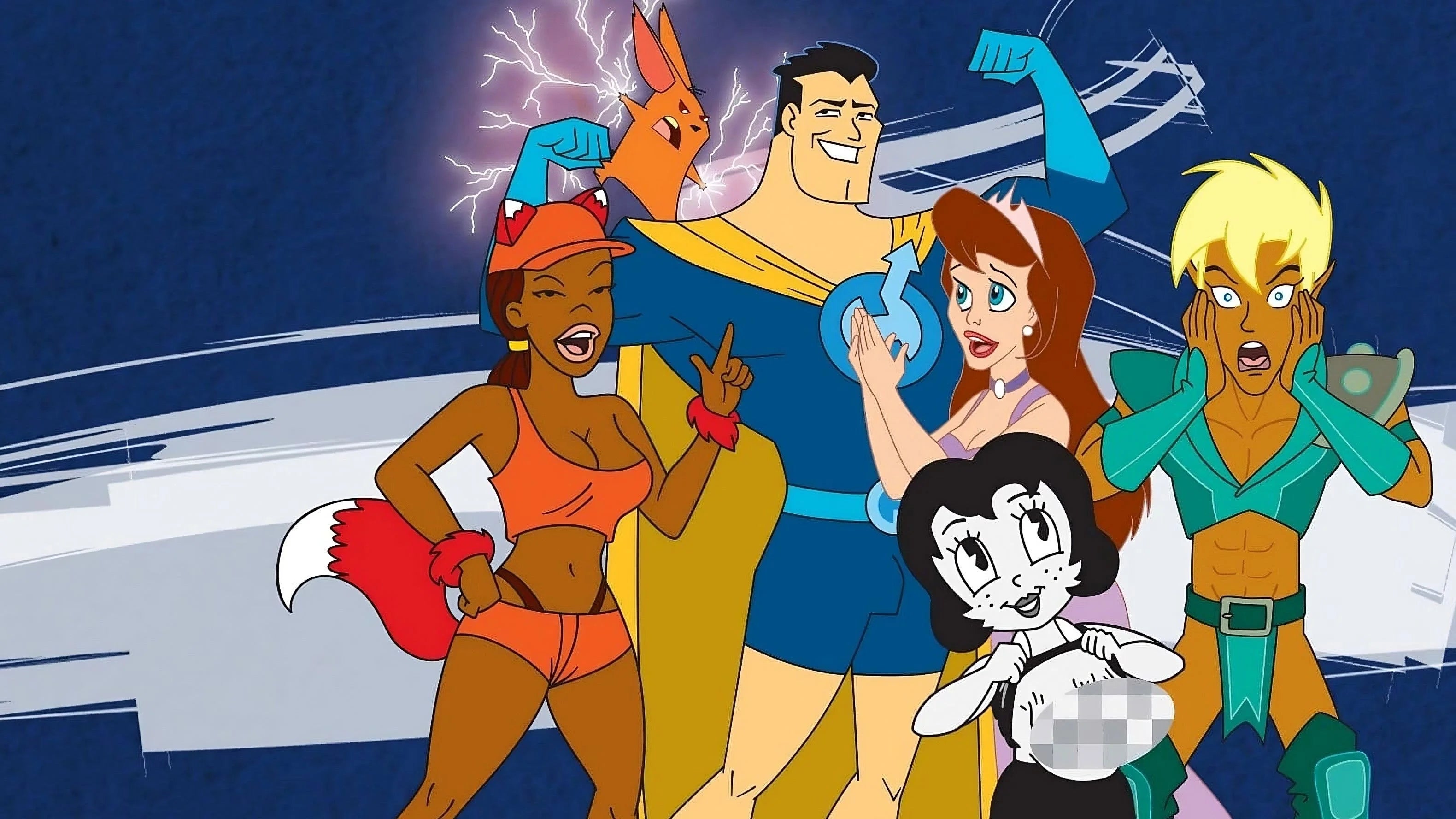 Drawn Together (2004) home theater movie art - The Popcorn Poster Store