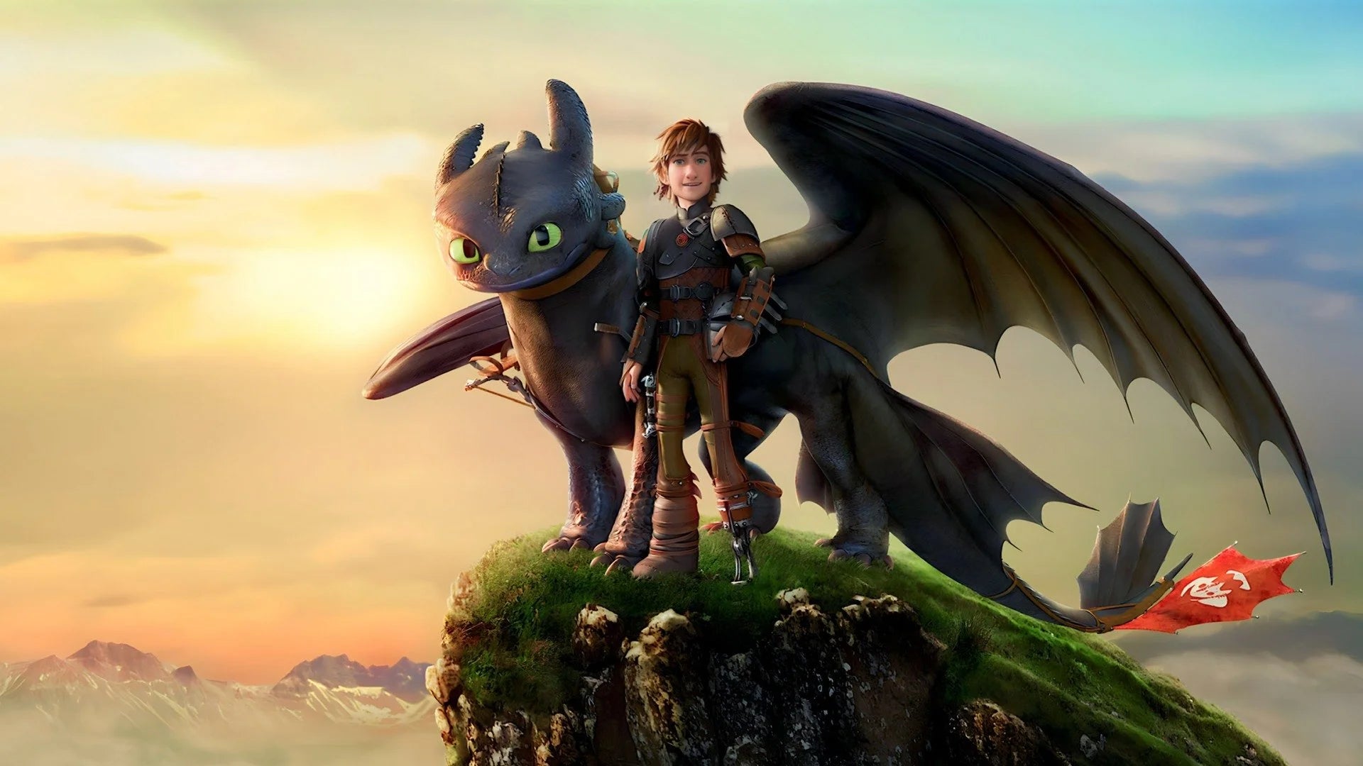 DreamWorks Dragons (2012) home theater movie art - The Popcorn Poster Store