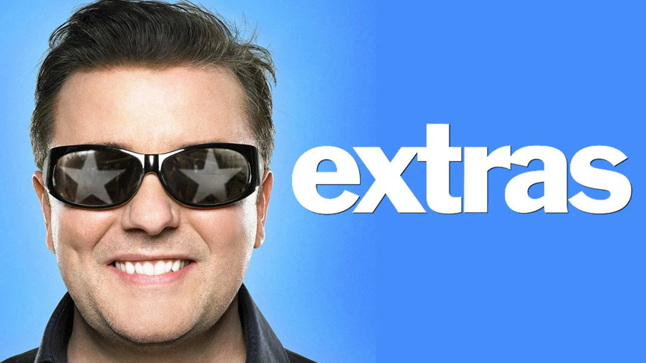 Extras (2005) home theater movie art - The Popcorn Poster Store