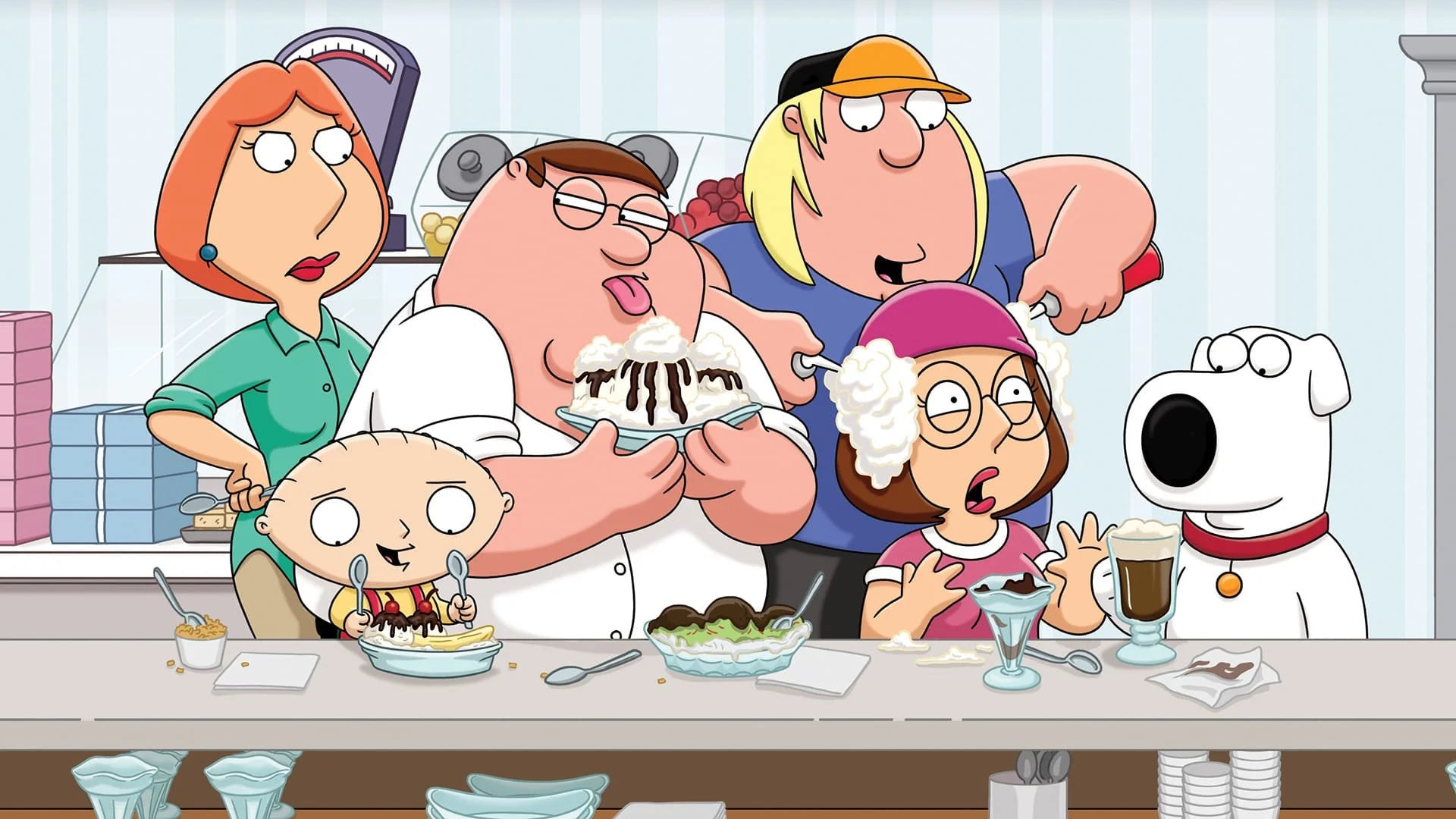 Family Guy (1999) home theater movie art - The Popcorn Poster Store