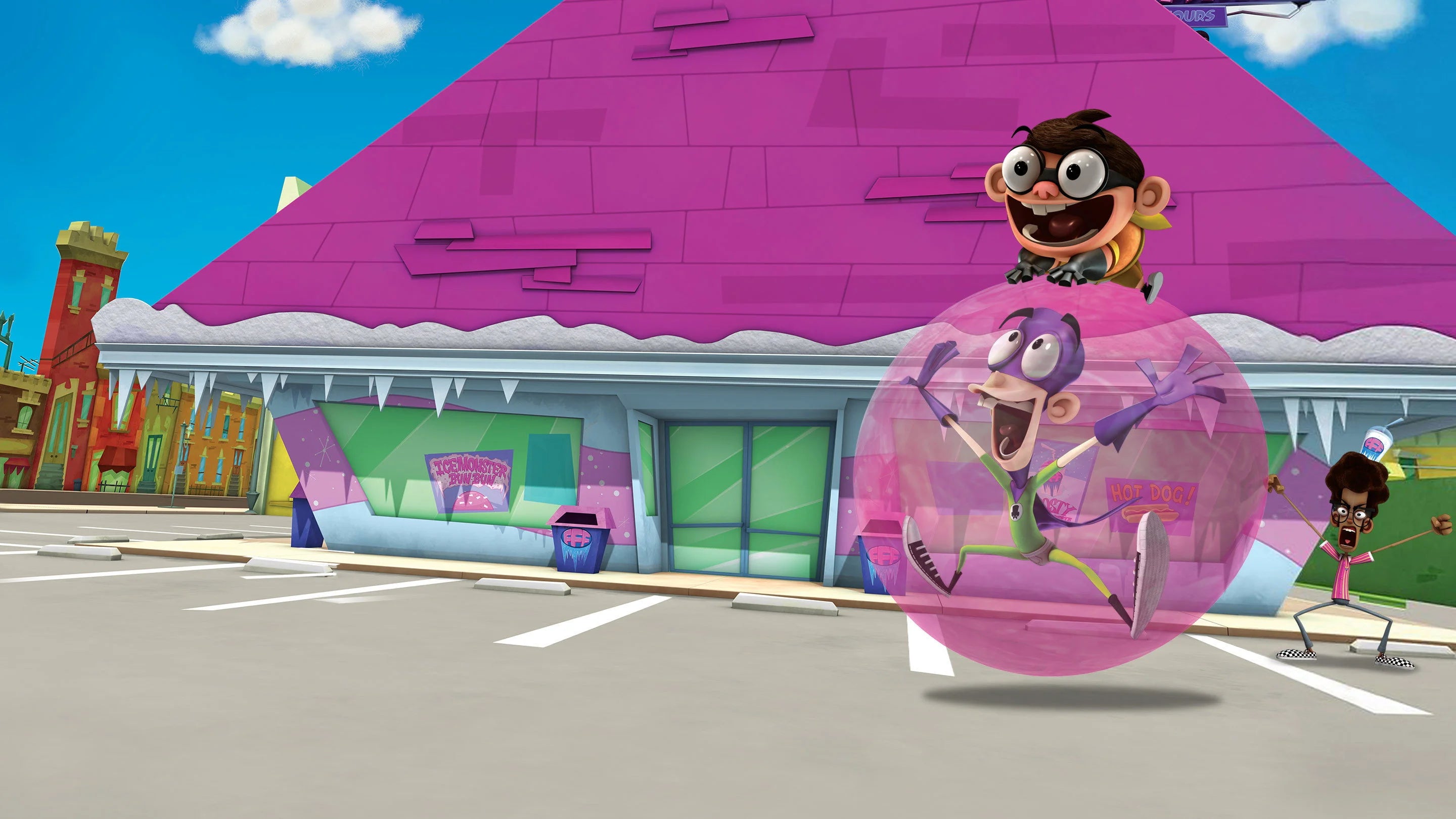 Fanboy and Chum Chum (2009) home theater movie art - The Popcorn Poster Store