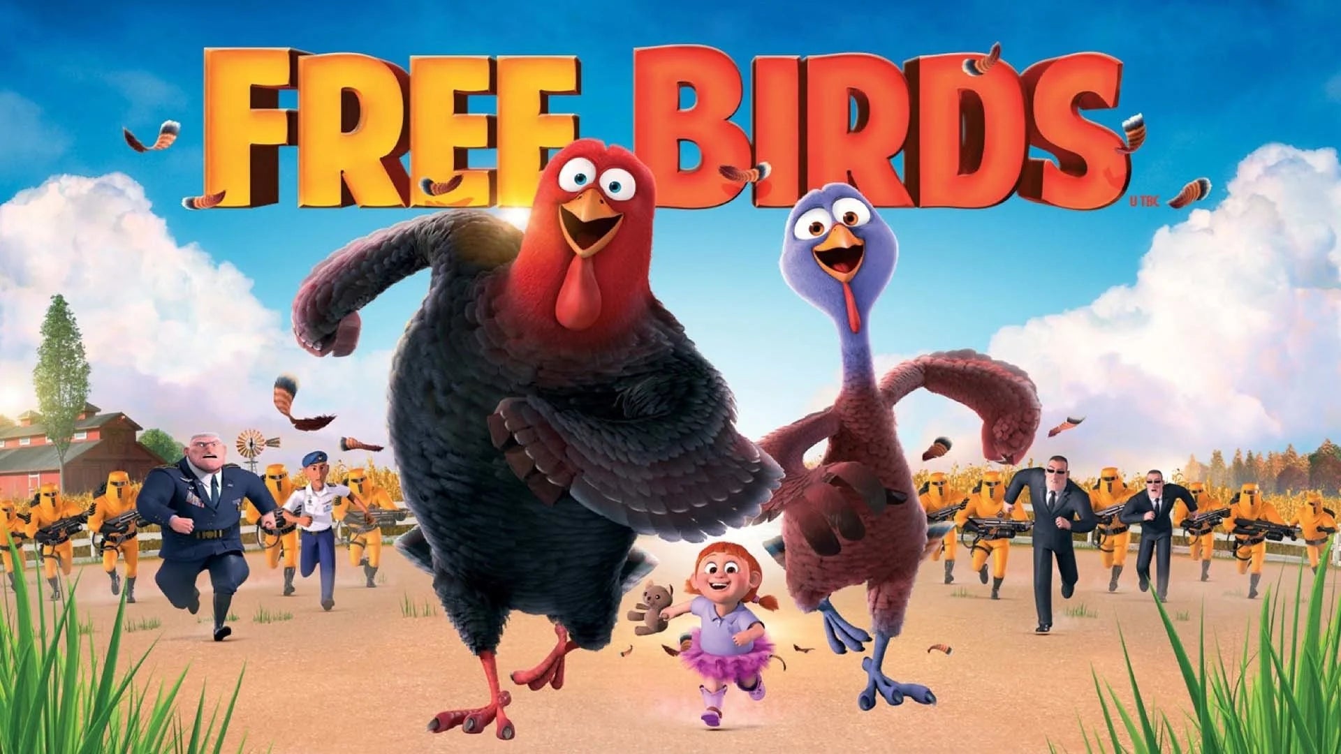 Free Birds (2013) home theater movie art - The Popcorn Poster Store