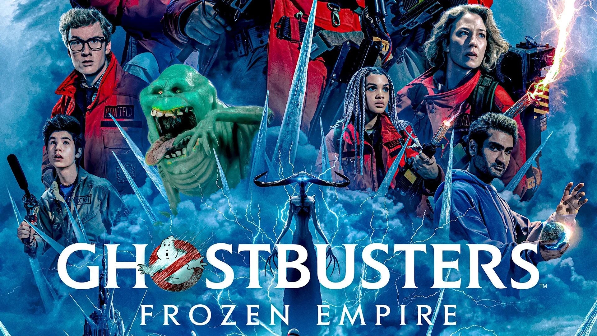 Ghostbusters Frozen Empire (2024) home theater movie art - The Popcorn Poster Store