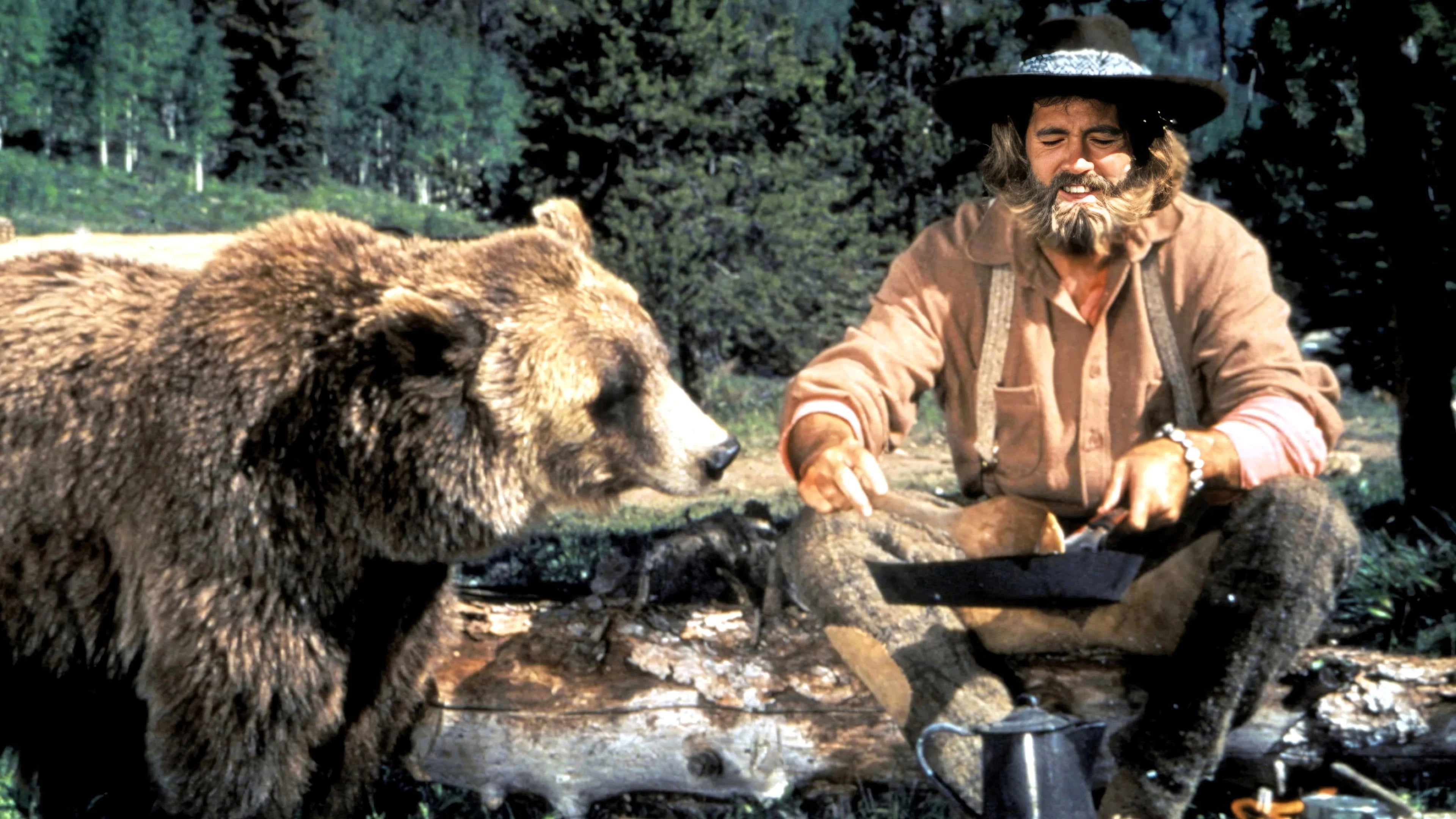 Grizzly Adams (1977) home theater movie art - The Popcorn Poster Store