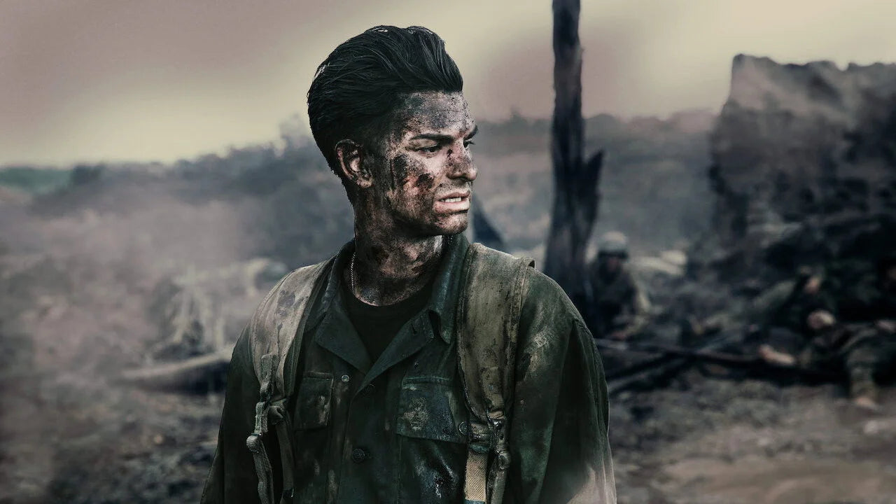 Hacksaw Ridge (2016) home theater movie art - The Popcorn Poster Store