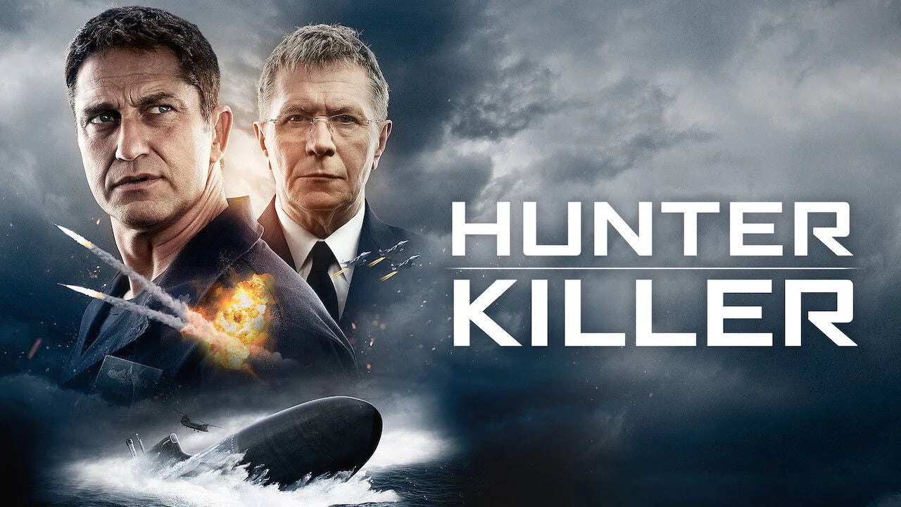 Hunter Killer (2018) home theater movie art - The Popcorn Poster Store