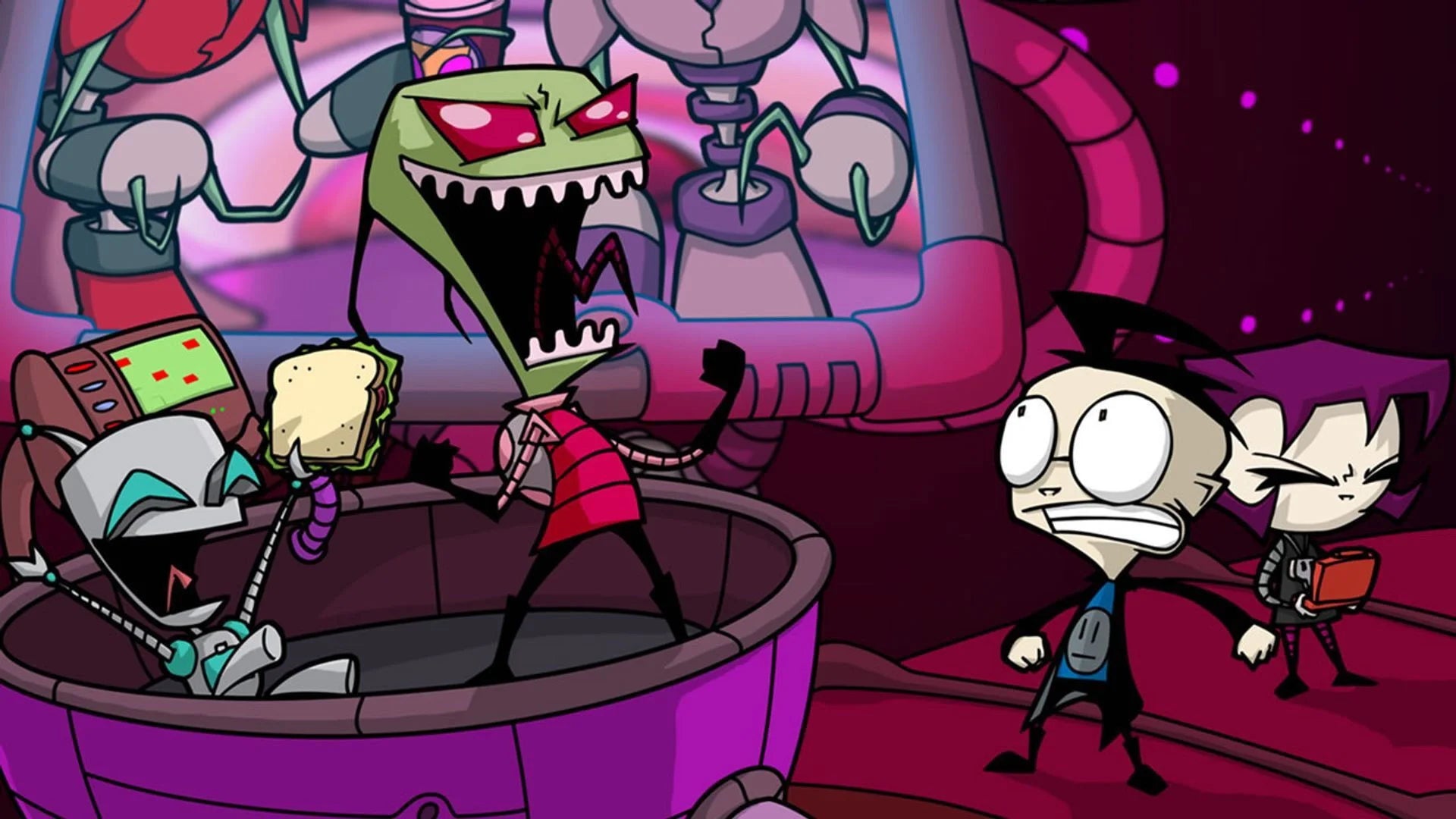Invader ZIM (2001) home theater movie art - The Popcorn Poster Store
