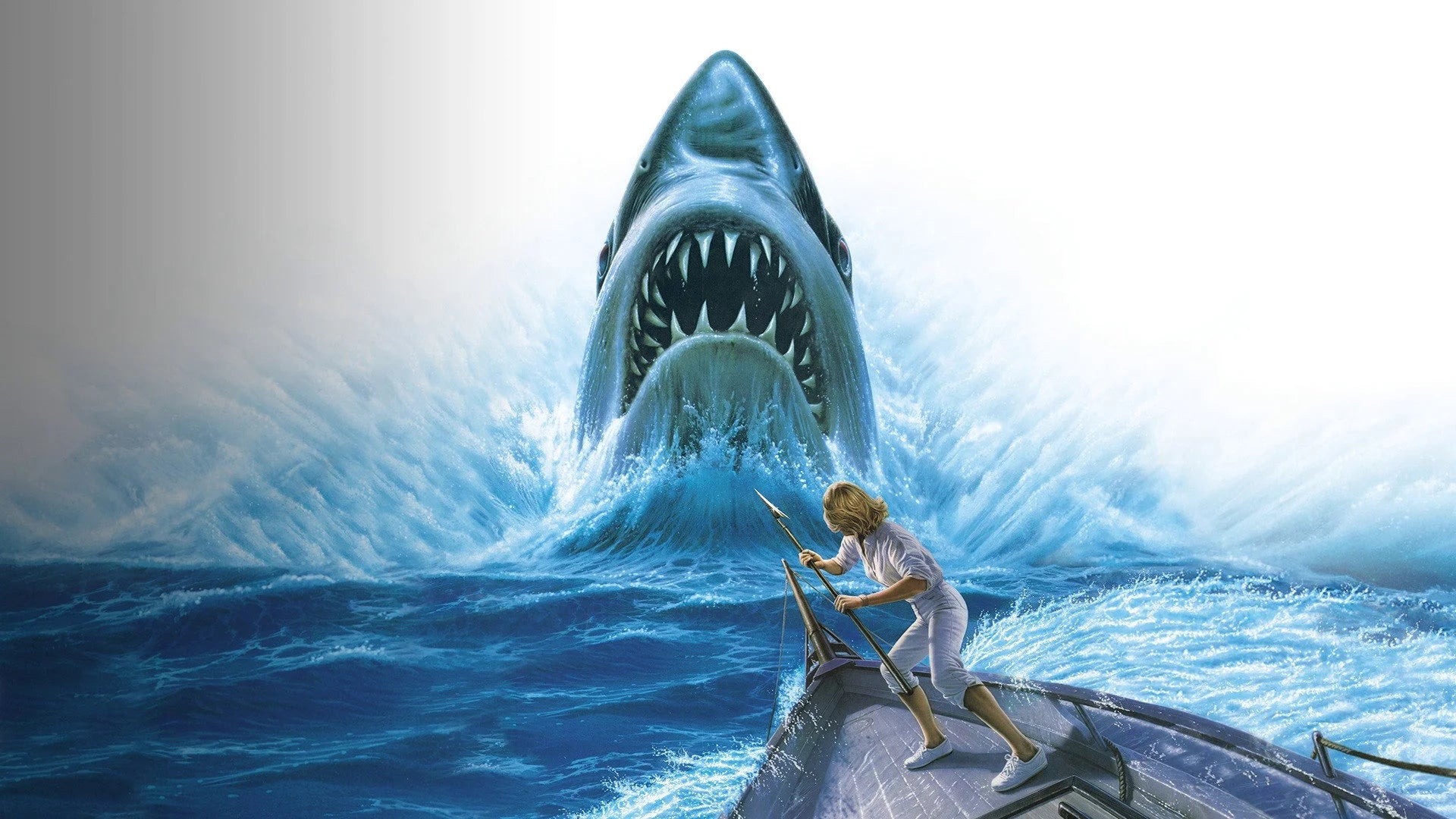Jaws The Revenge (1987) home theater movie art - The Popcorn Poster Store
