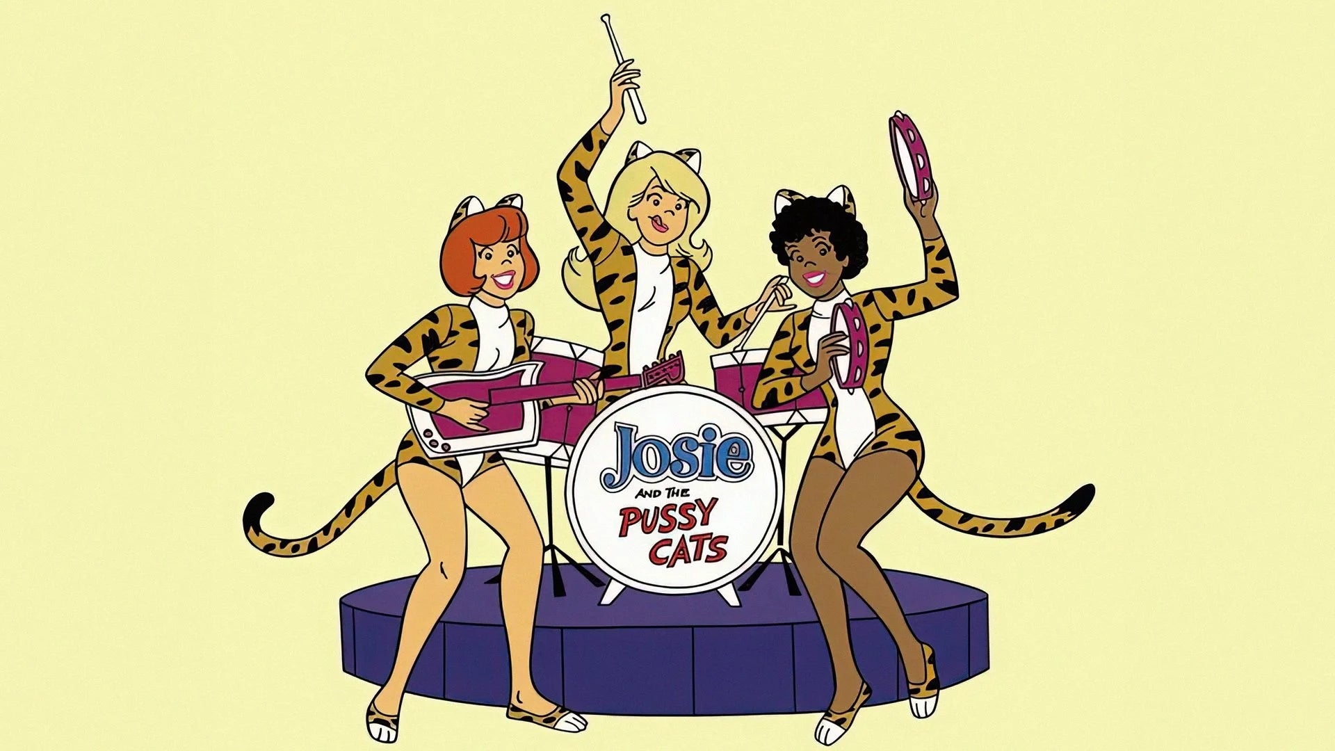 Josie and the Pussycats (1970) home theater movie art - The Popcorn Poster Store