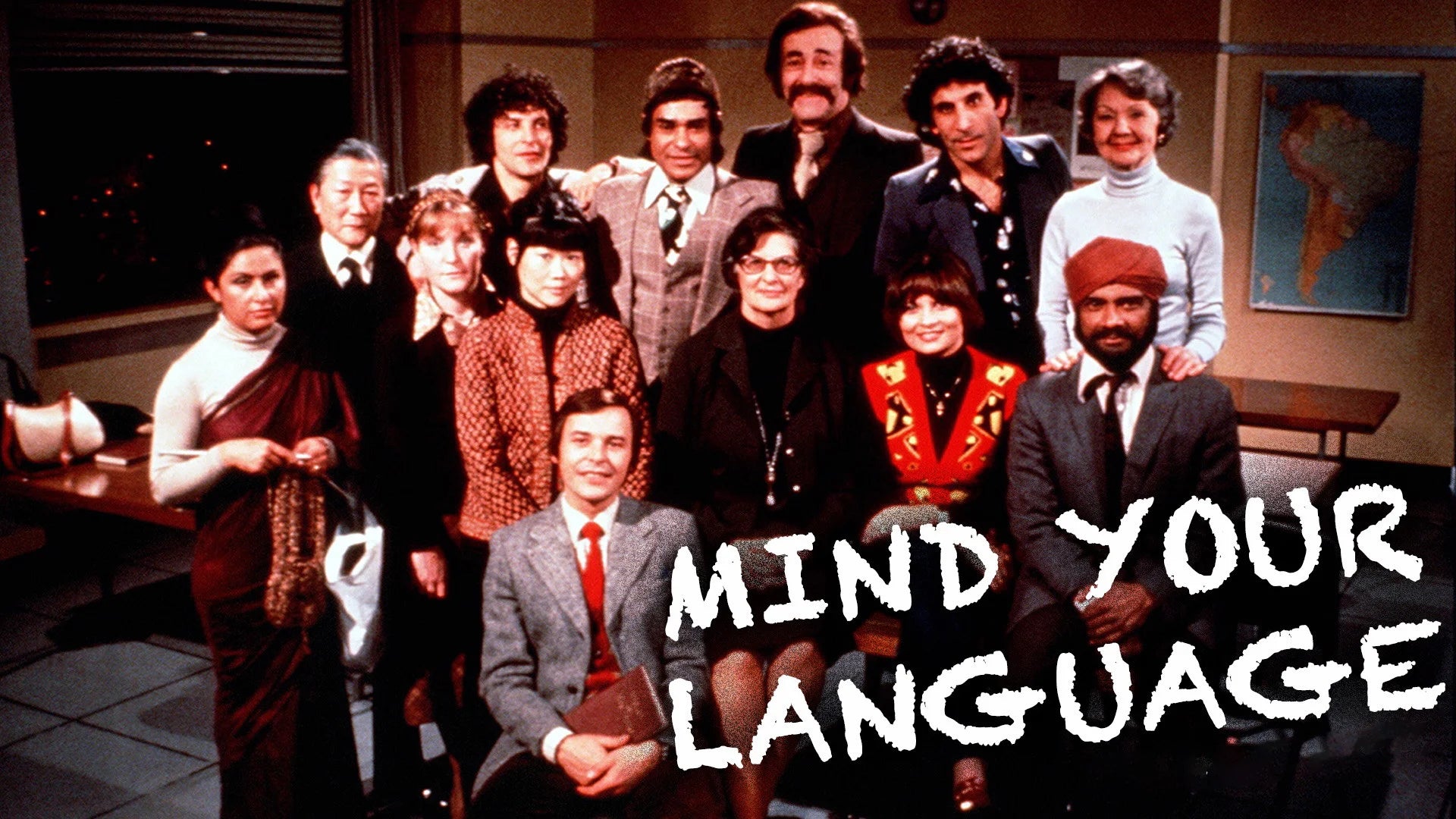 Mind Your Language (1977) home theater movie art - The Popcorn Poster Store