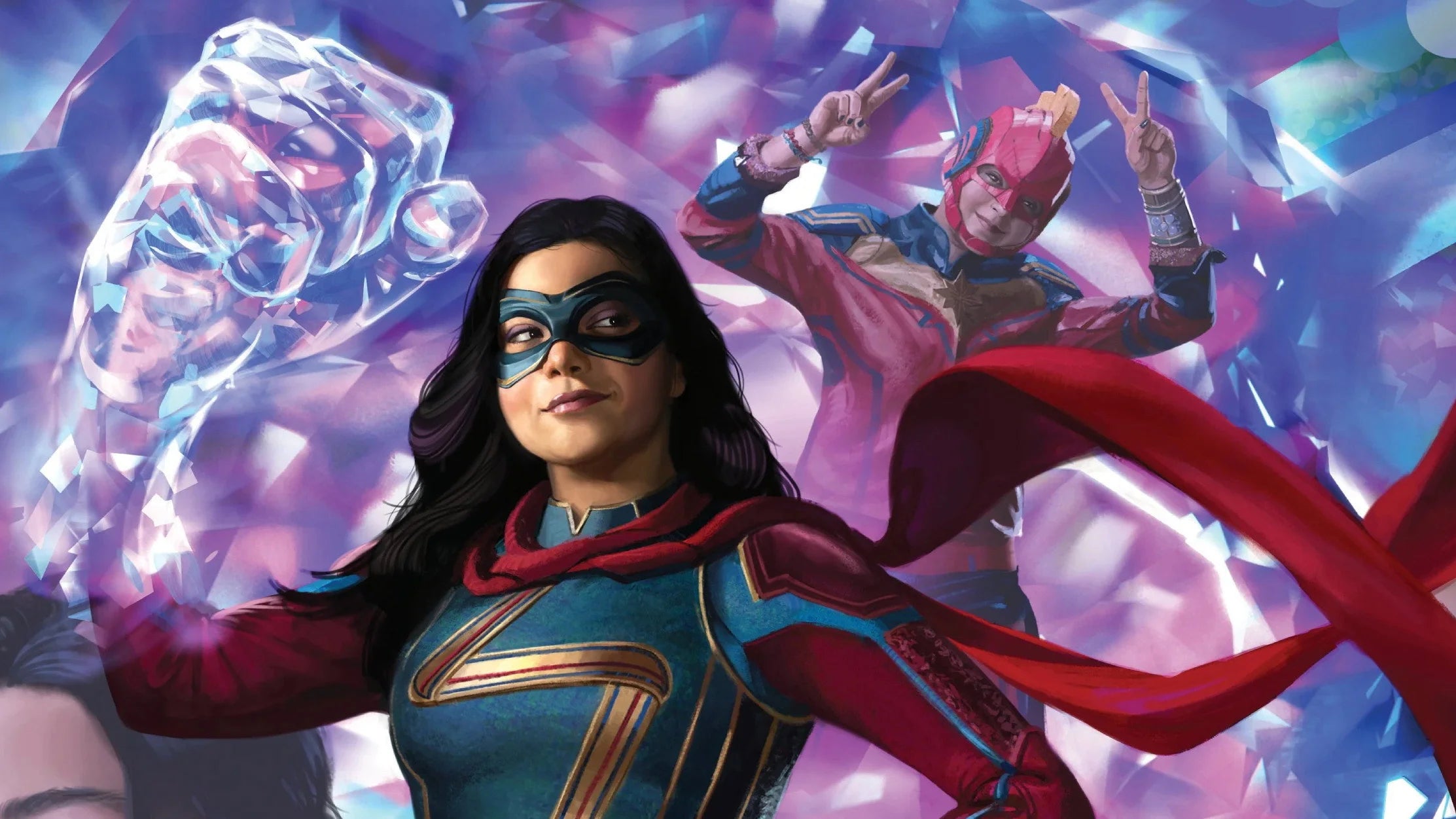 Ms. Marvel (2022) home theater movie art - The Popcorn Poster Store