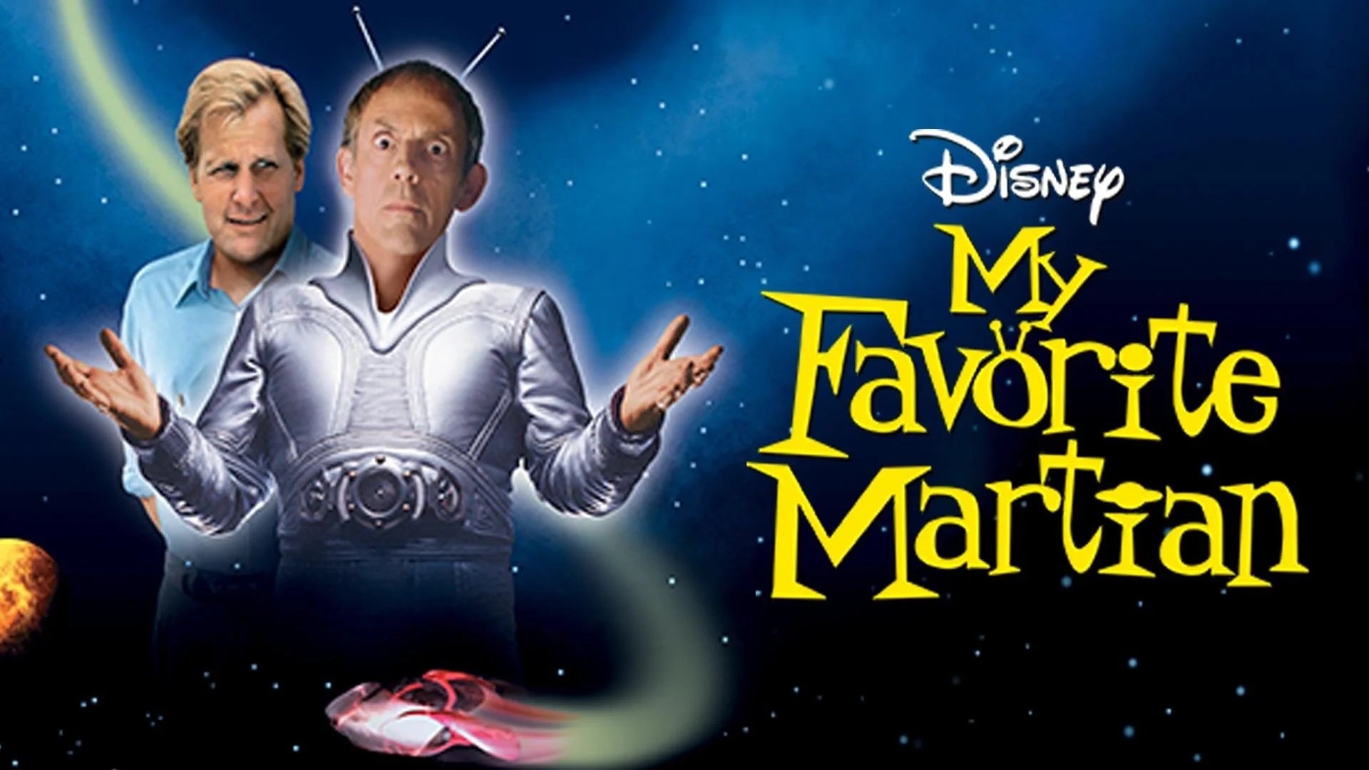 My Favorite Martian (1999) home theater movie art - The Popcorn Poster Store