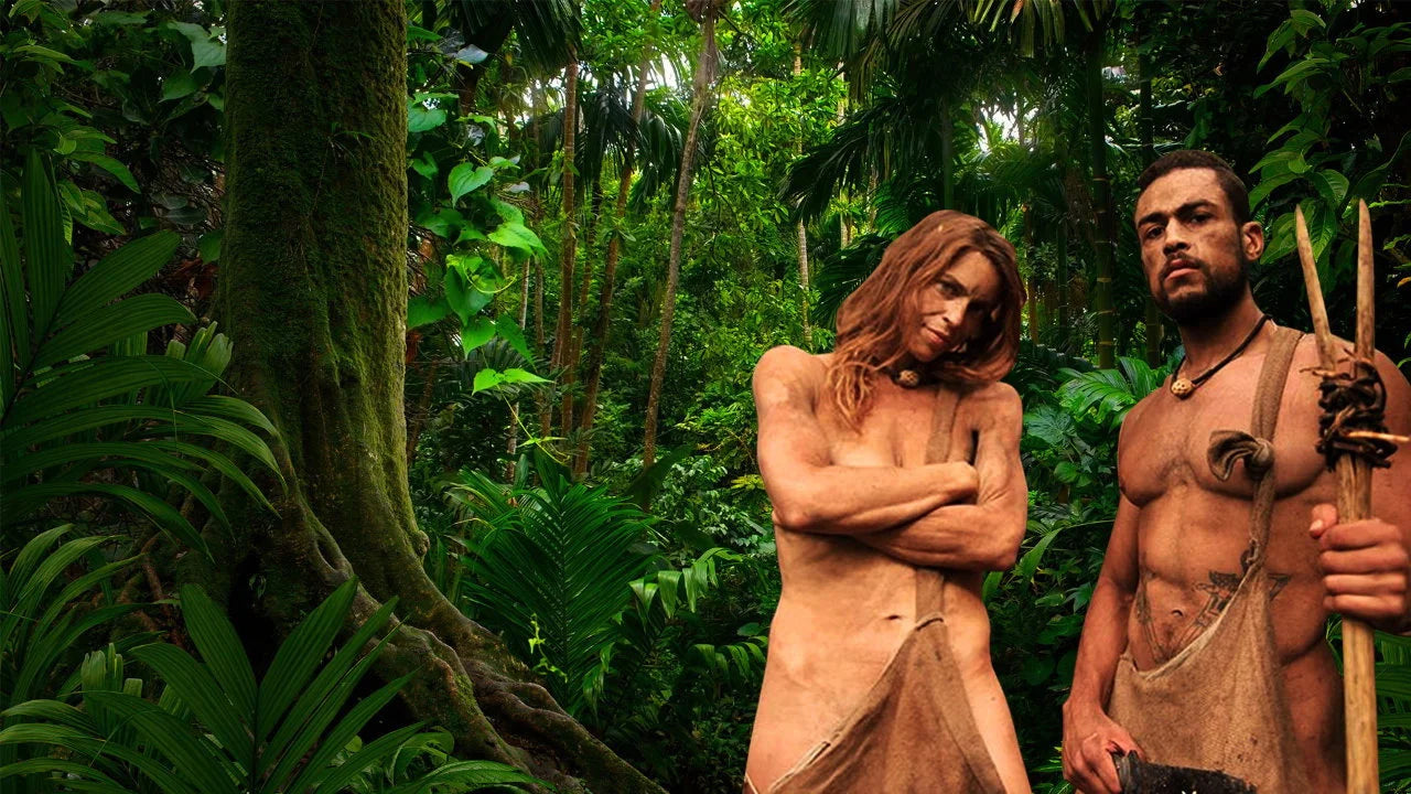 Naked and Afraid (2013) home theater movie art - The Popcorn Poster Store