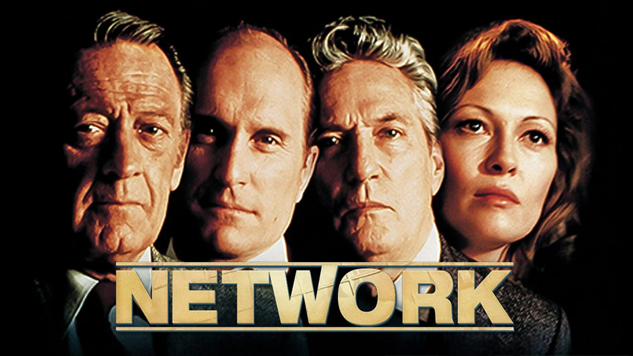 Network (1976) home theater movie art - The Popcorn Poster Store