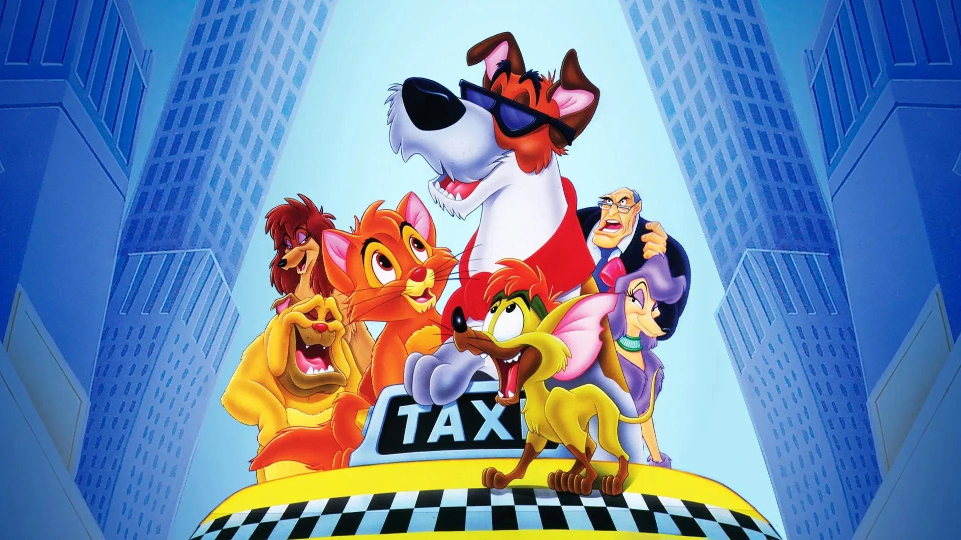 Oliver & Company (1988) home theater movie art - The Popcorn Poster Store