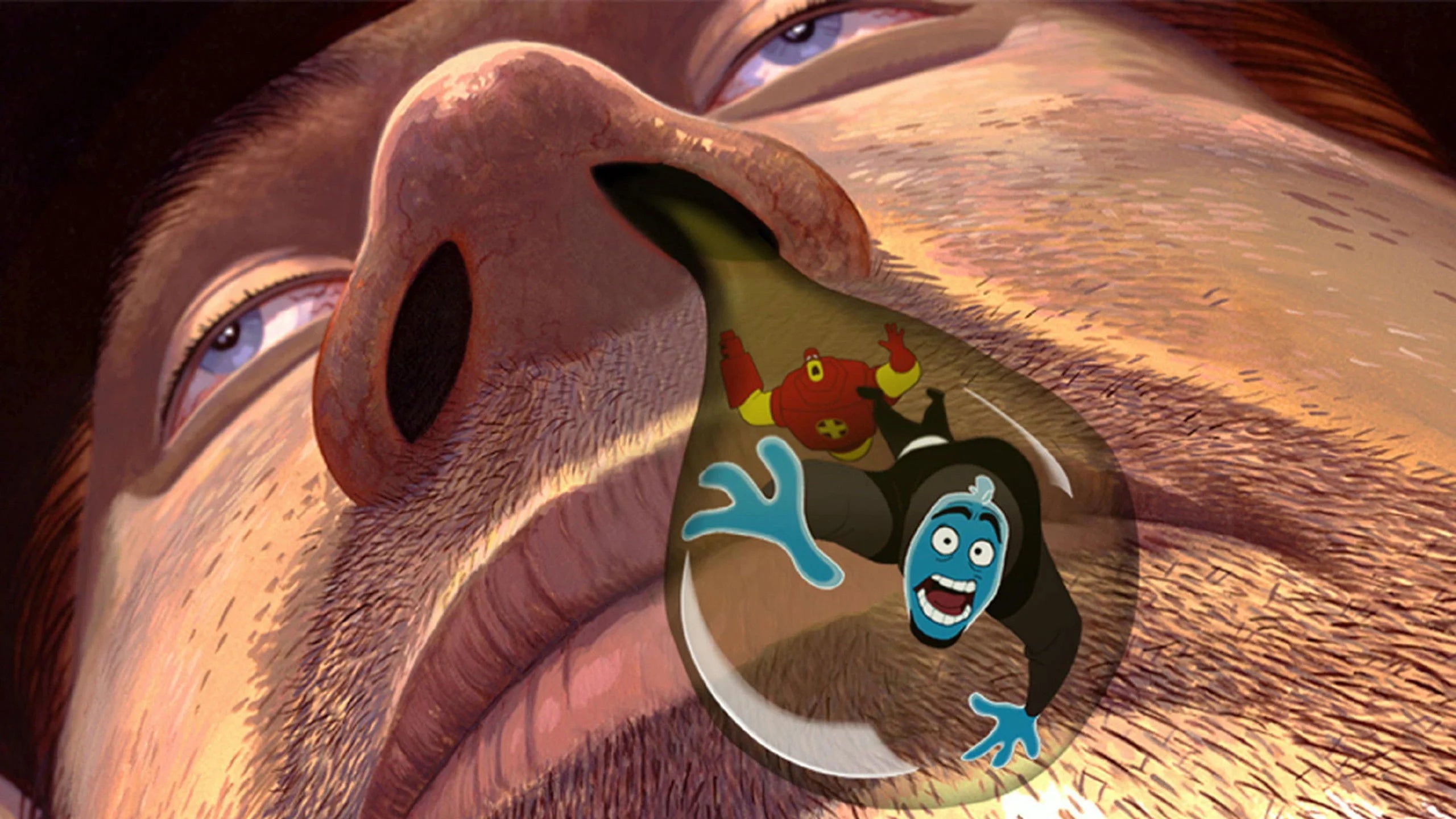 Osmosis Jones (2001) home theater movie art - The Popcorn Poster Store