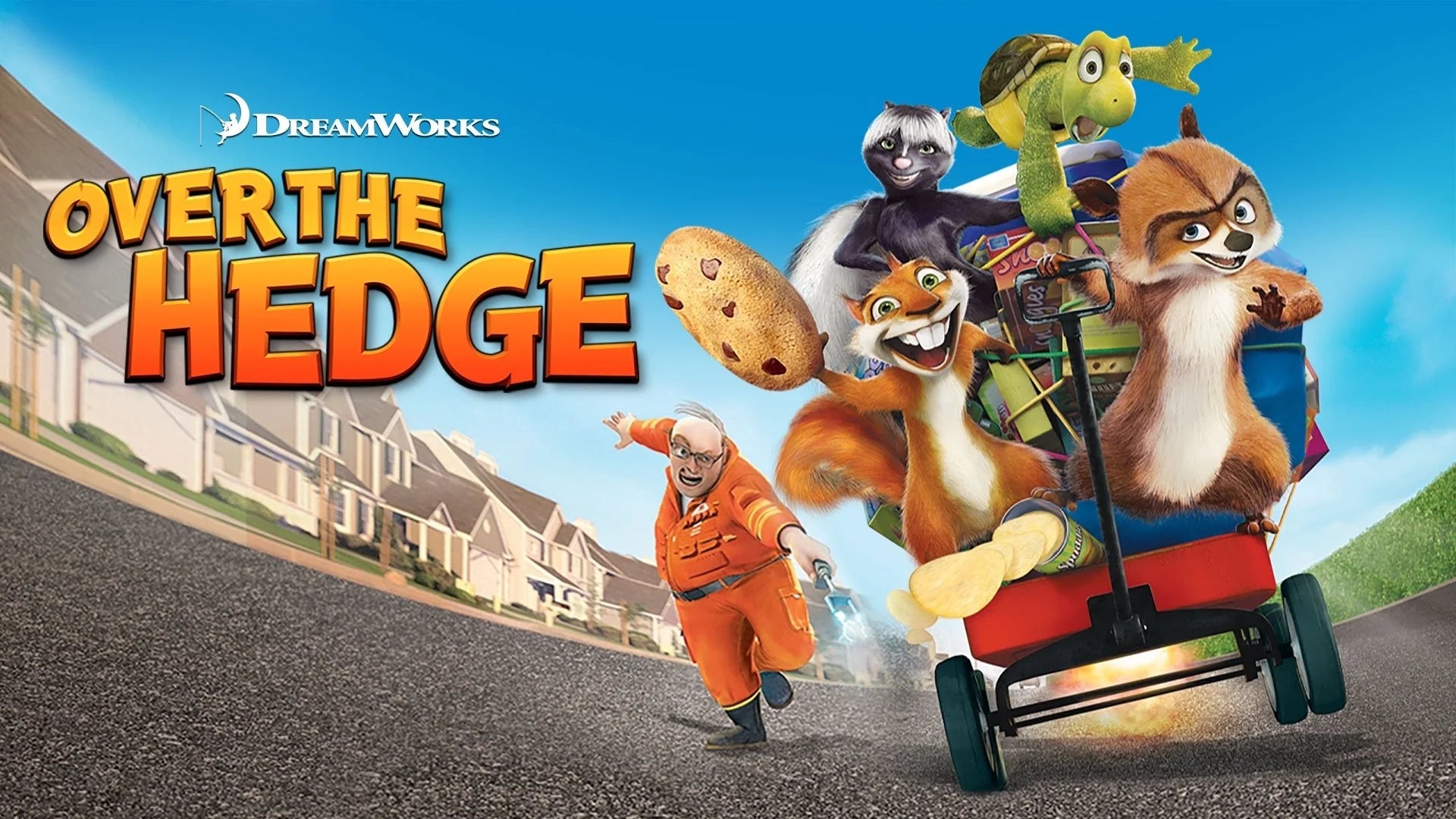 Over the Hedge (2006) home theater movie art - The Popcorn Poster Store