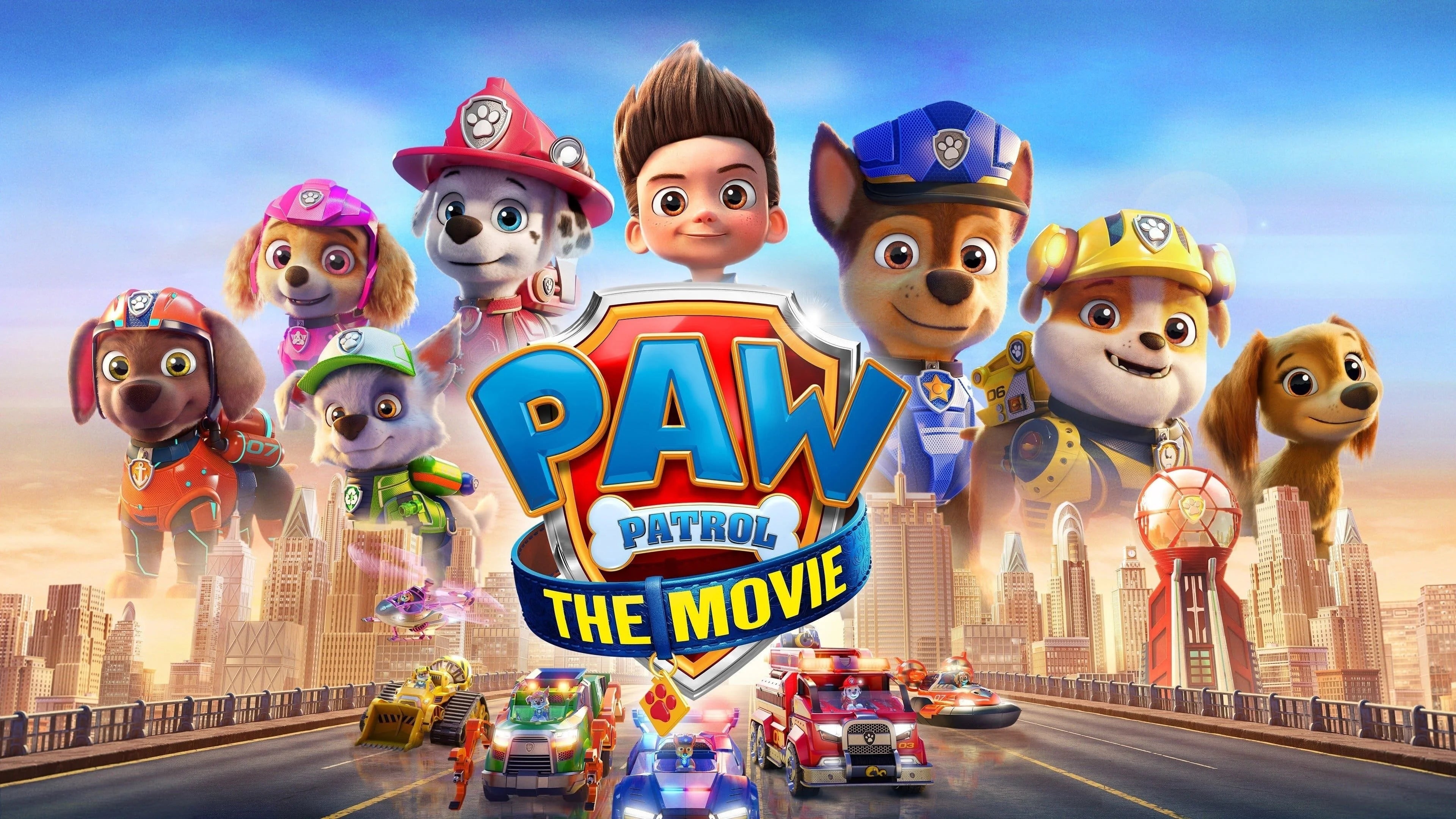 PAW Patrol The Movie (2021) home theater movie art - The Popcorn Poster Store
