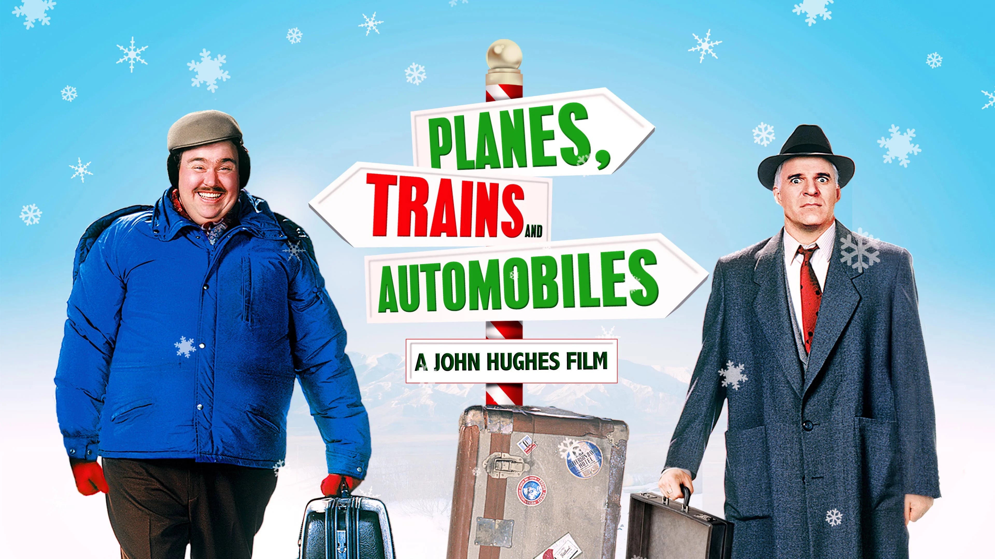 Planes, Trains and Automobiles (1987) home theater movie art - The Popcorn Poster Store