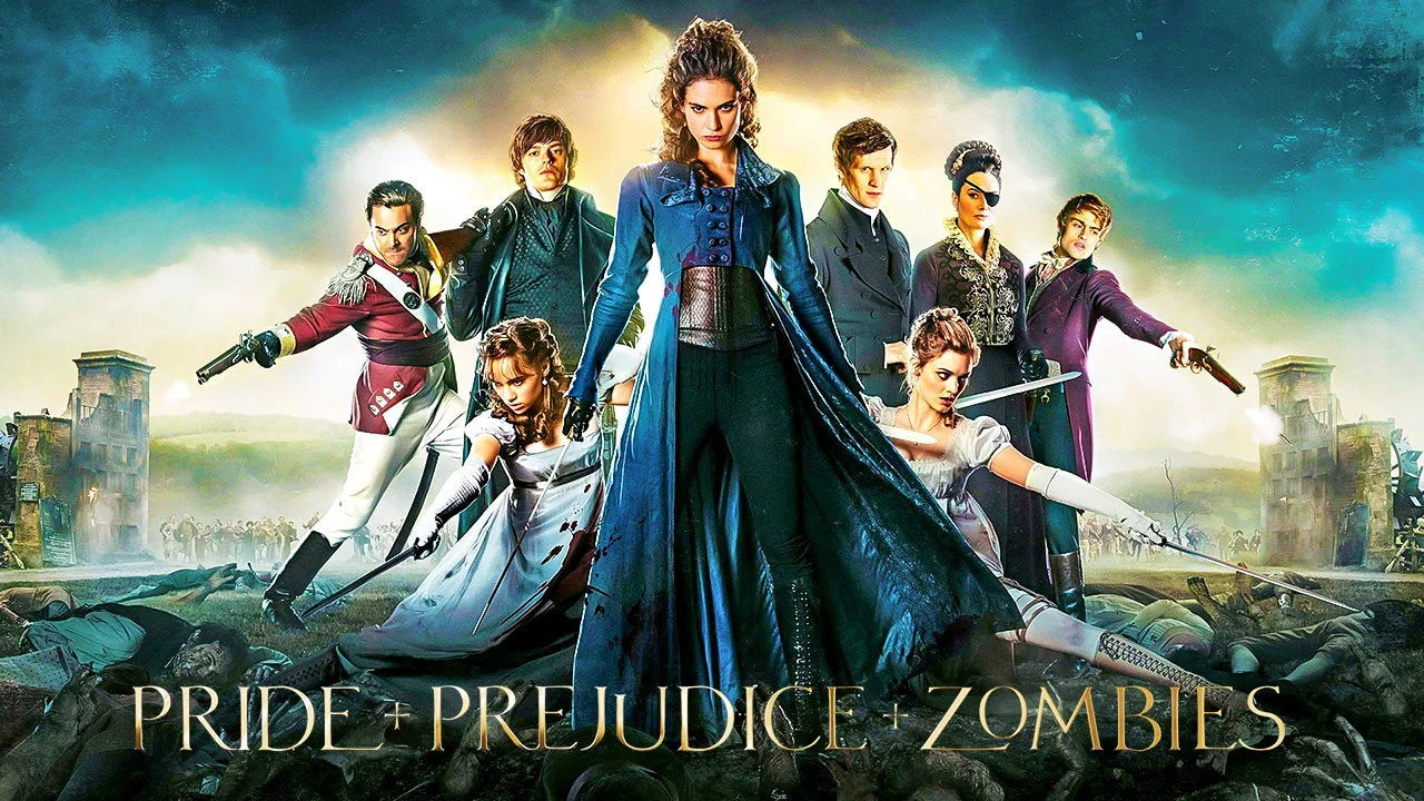 Pride and Prejudice and Zombies (2016) home theater movie art - The Popcorn Poster Store