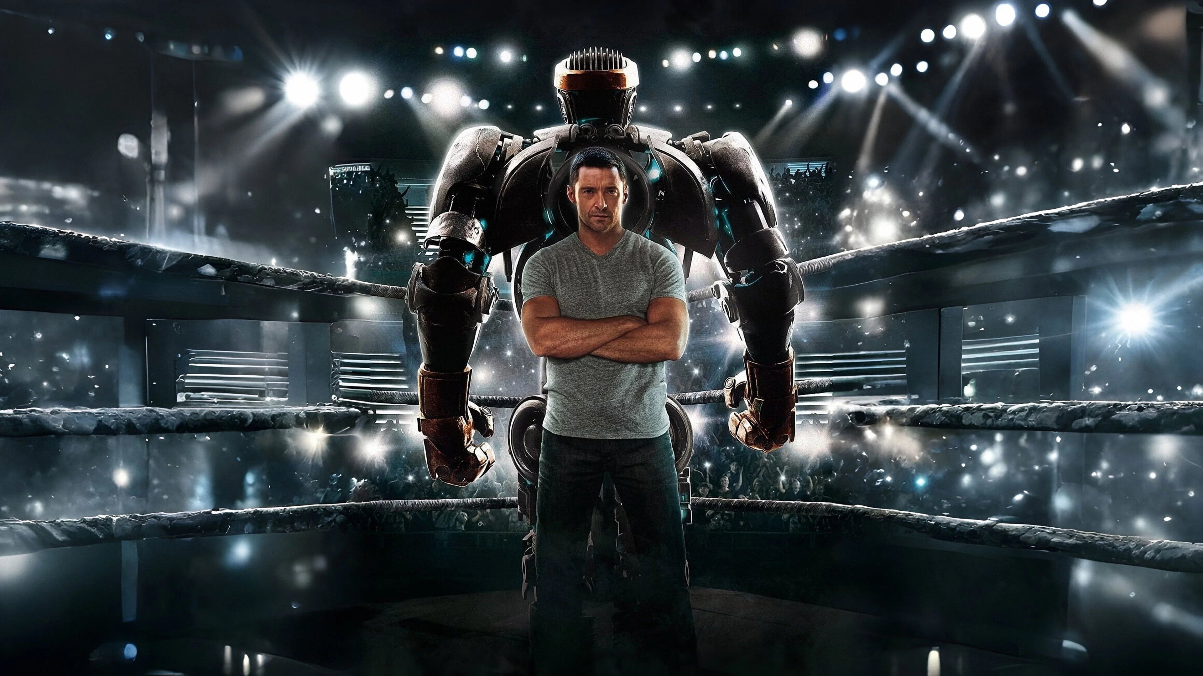 Real Steel (2011) home theater movie art - The Popcorn Poster Store