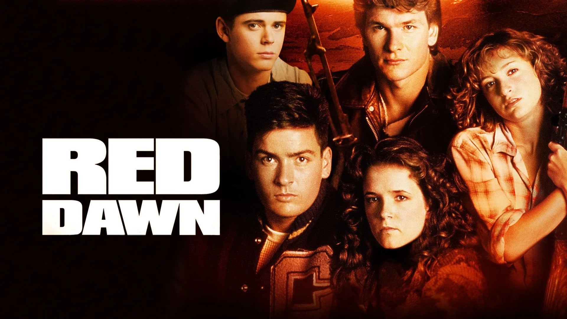 Red Dawn (1984) home theater movie art - The Popcorn Poster Store