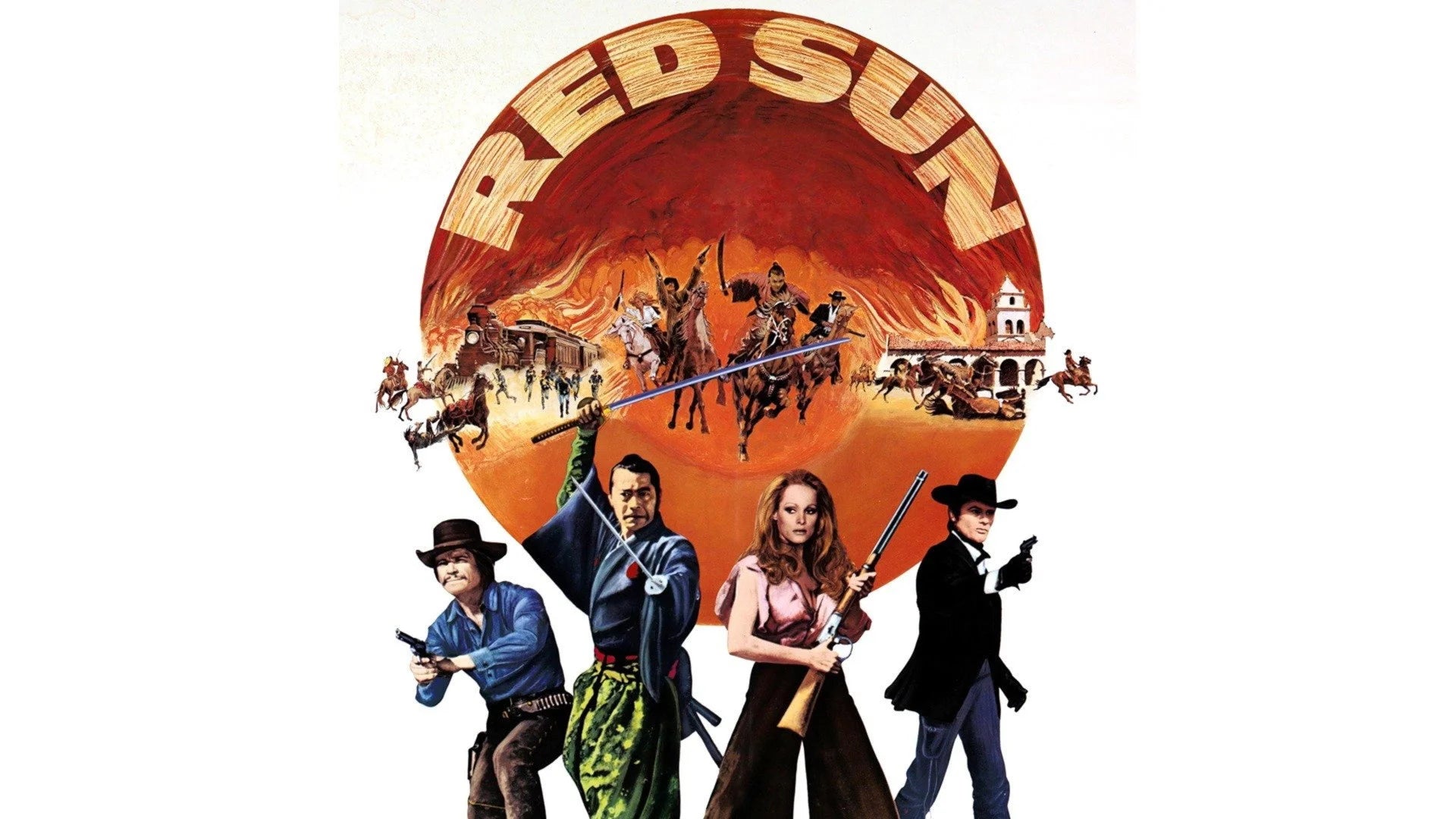 Red Sun (1971) home theater movie art - The Popcorn Poster Store