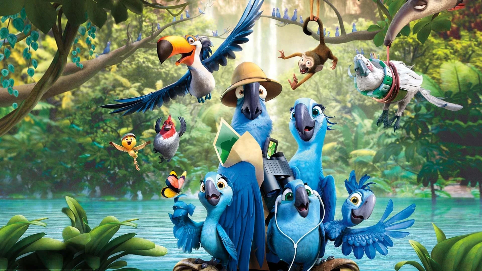Rio 2 (2014) home theater movie art - The Popcorn Poster Store