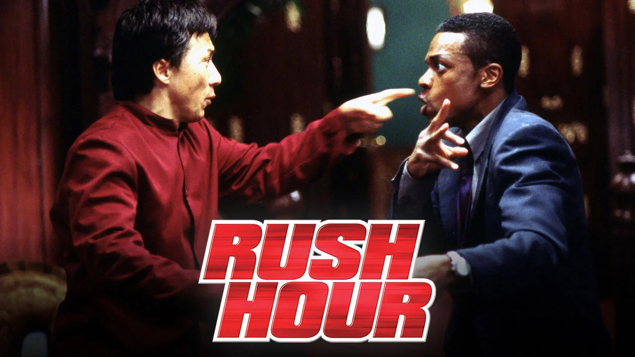 Rush Hour (1998) home theater movie art - The Popcorn Poster Store