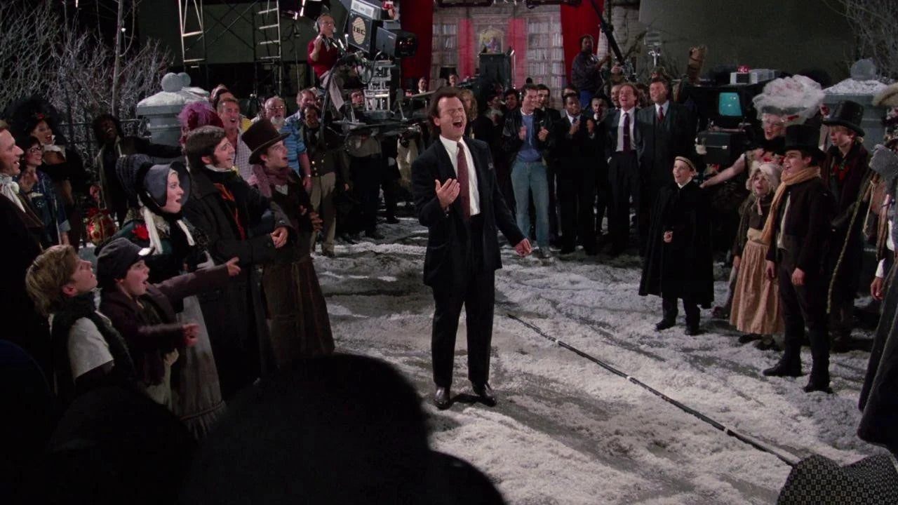 Scrooged (1988) home theater movie art - The Popcorn Poster Store