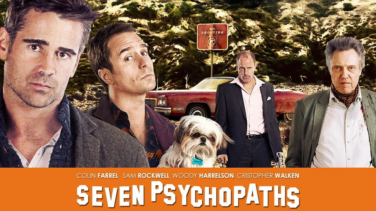 Seven Psychopaths (2012) home theater movie art - The Popcorn Poster Store