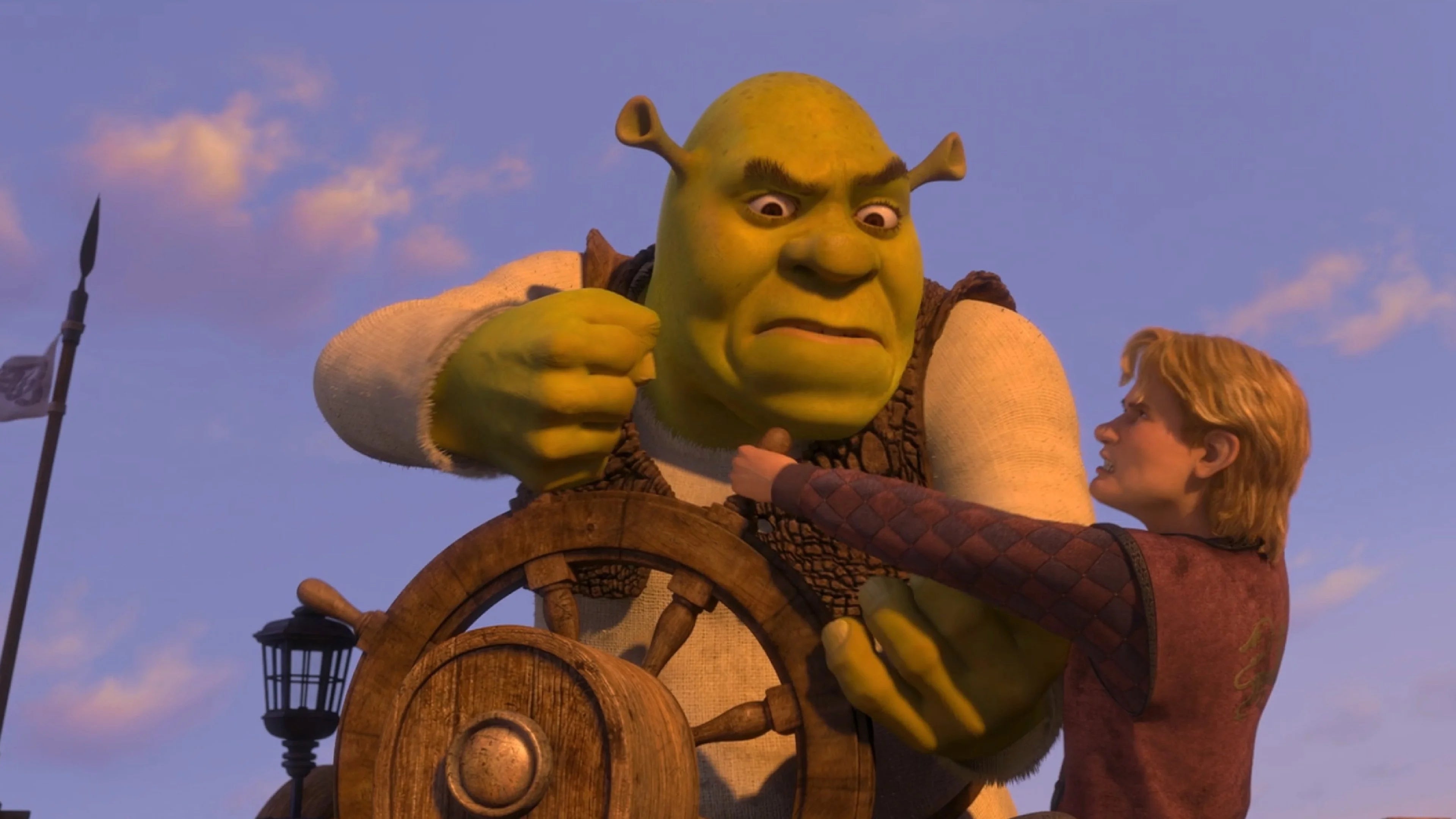 Shrek the Third (2007) home theater movie art - The Popcorn Poster Store