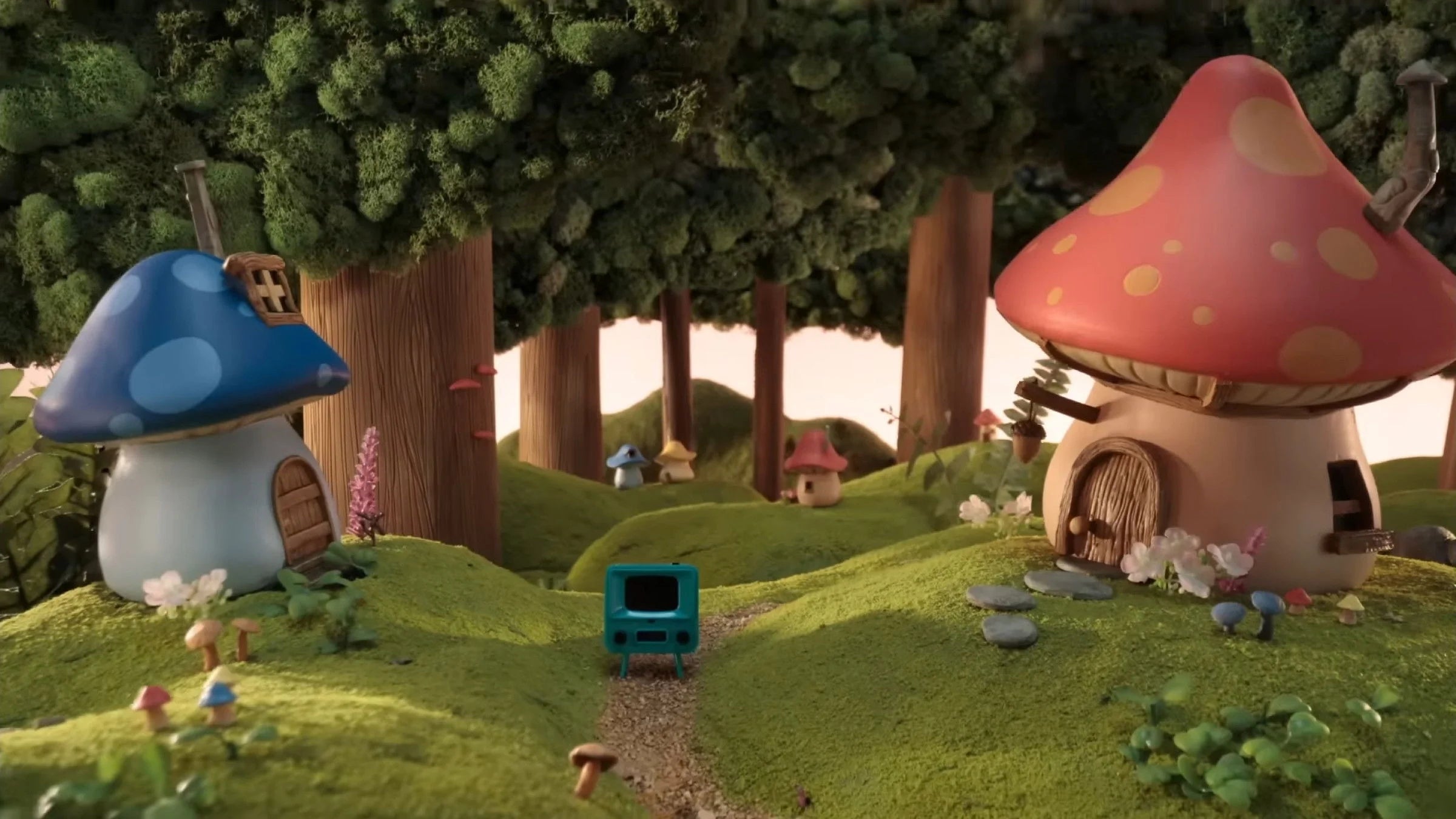 Smurfs (2025) home theater movie art - The Popcorn Poster Store