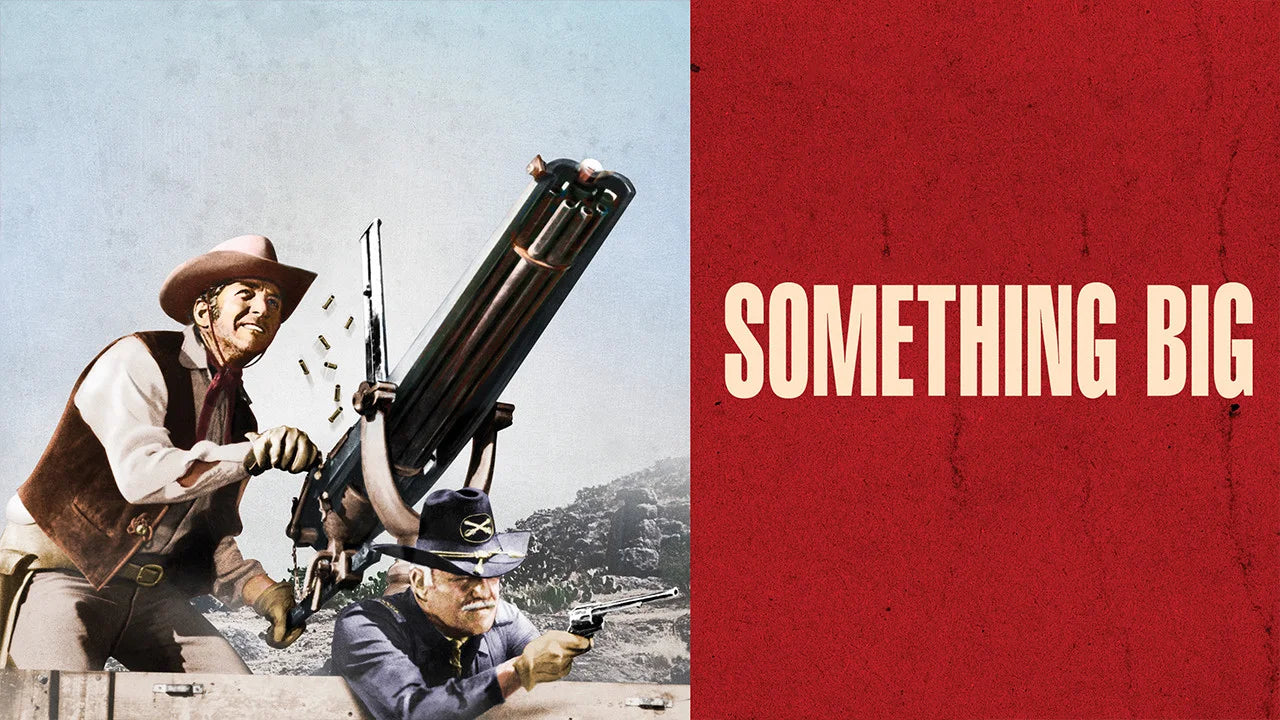 Something Big (1971) home theater movie art - The Popcorn Poster Store