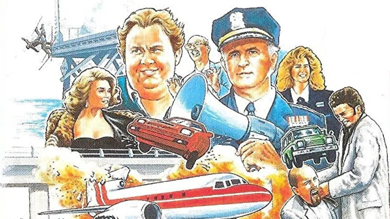 Speed Zone (1989) home theater movie art - The Popcorn Poster Store
