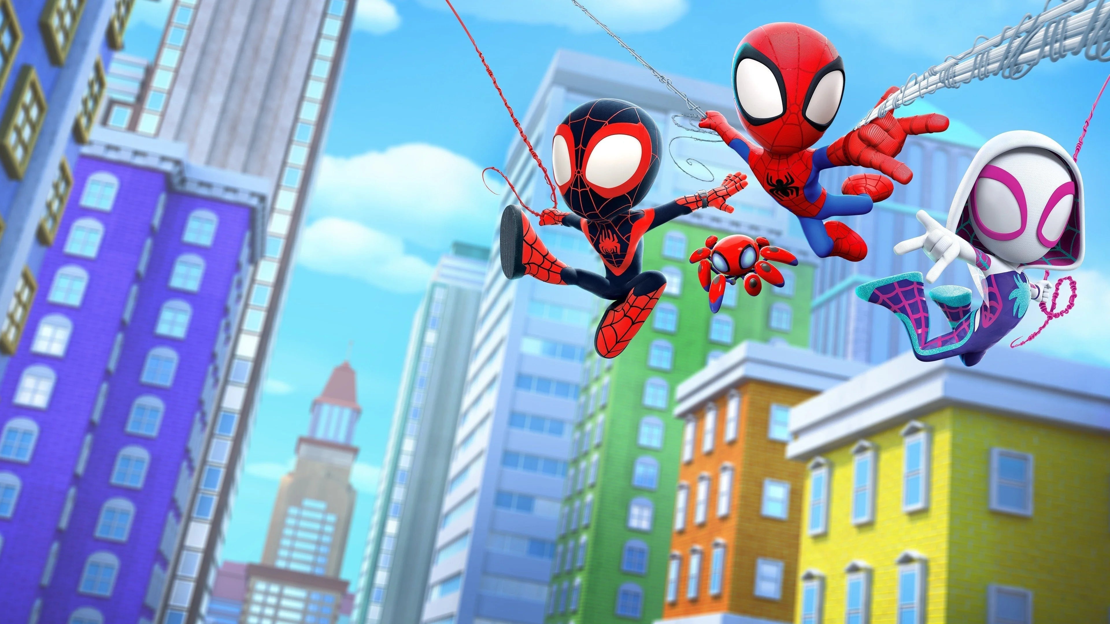 Spidey and His Amazing Friends (2021) home theater movie art - The Popcorn Poster Store