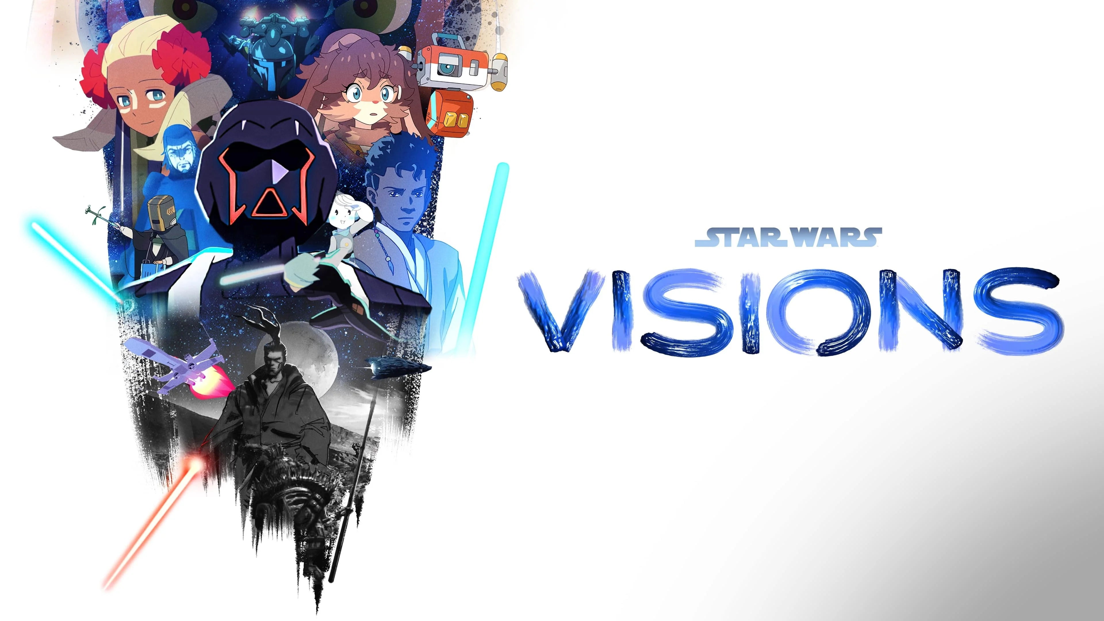 Star Wars Visions (2021) home theater movie art - The Popcorn Poster Store