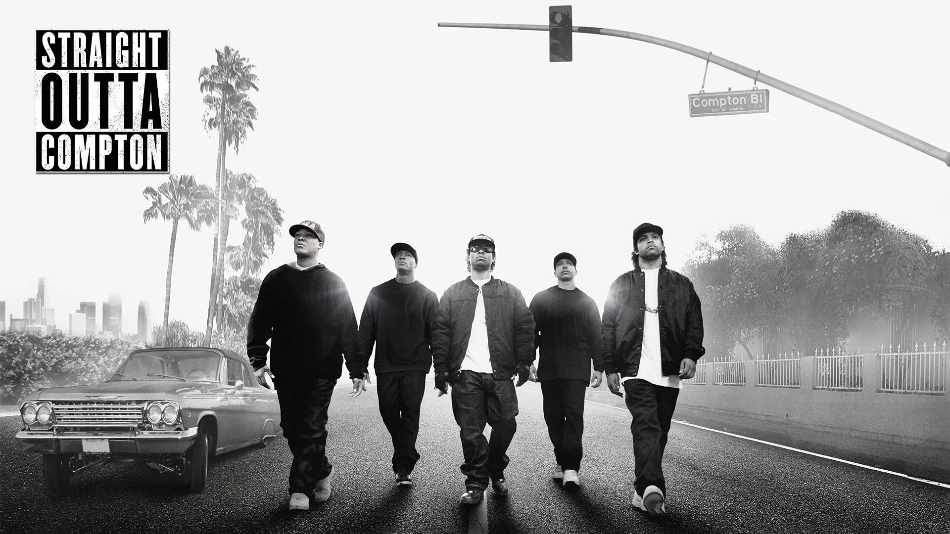 Straight Outta Compton (2015) home theater movie art - The Popcorn Poster Store