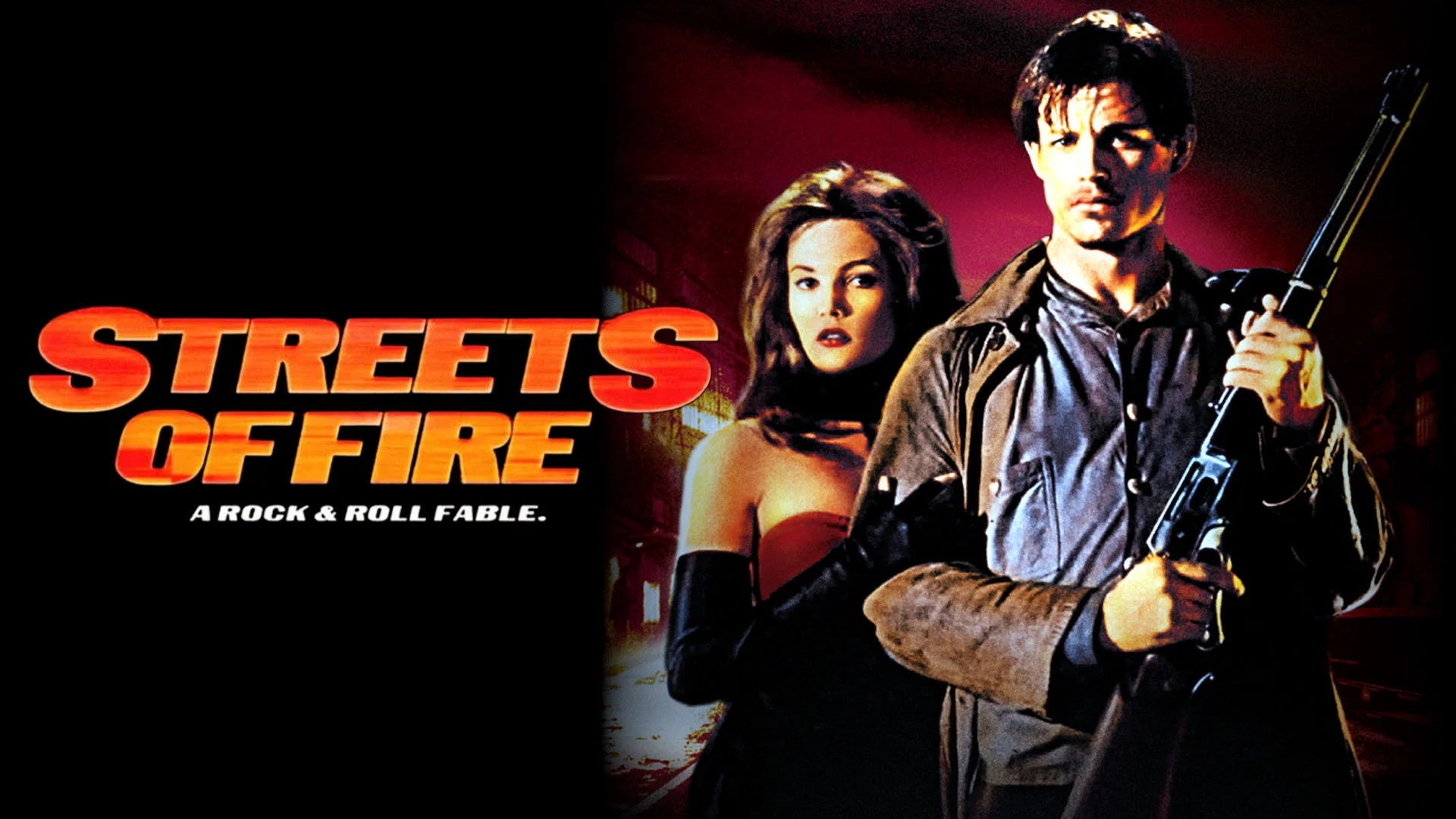 Streets of Fire (1984) home theater movie art - The Popcorn Poster Store