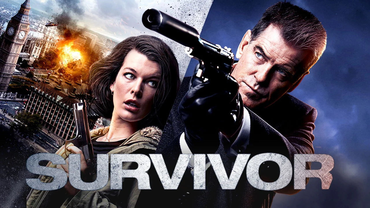 Survivor (2015) home theater movie art - The Popcorn Poster Store