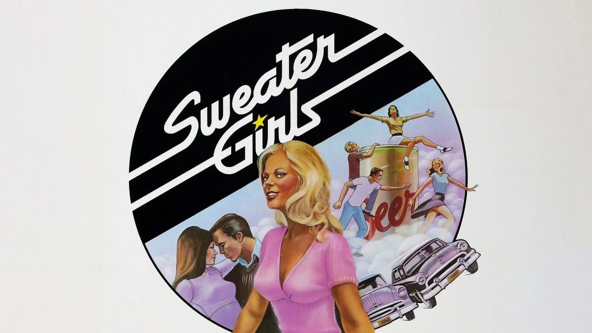 Sweater Girls (1978) home theater movie art - The Popcorn Poster Store