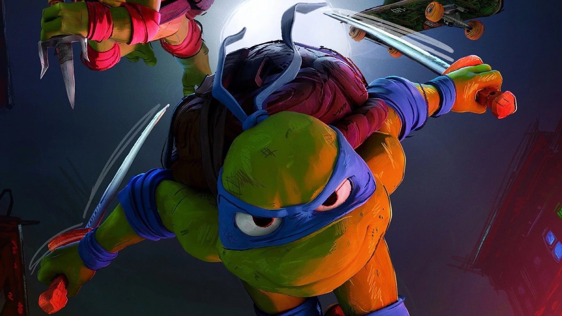 Teenage Mutant Ninja Turtles Mutant Mayhem (2023) home theater movie art - The Popcorn Poster Store