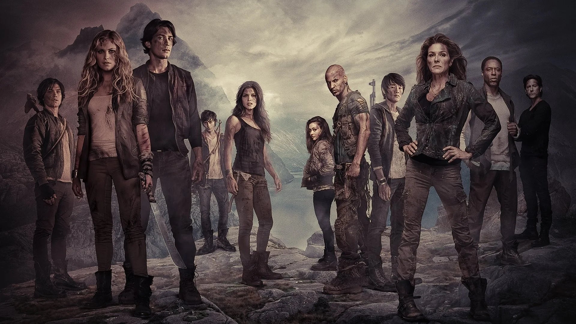 The 100 (2014) home theater movie art - The Popcorn Poster Store