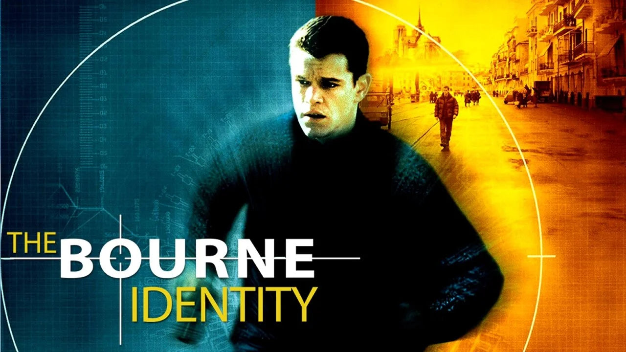 The Bourne Identity (2002) home theater movie art - The Popcorn Poster Store