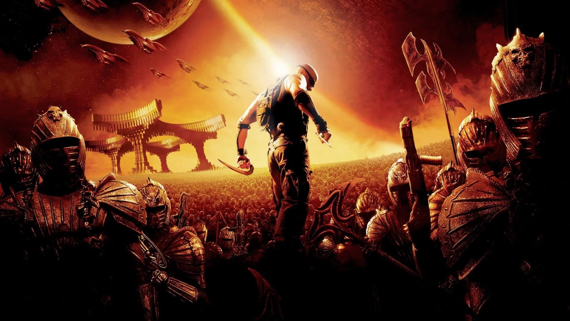 The Chronicles of Riddick (2004) home theater movie art - The Popcorn Poster Store