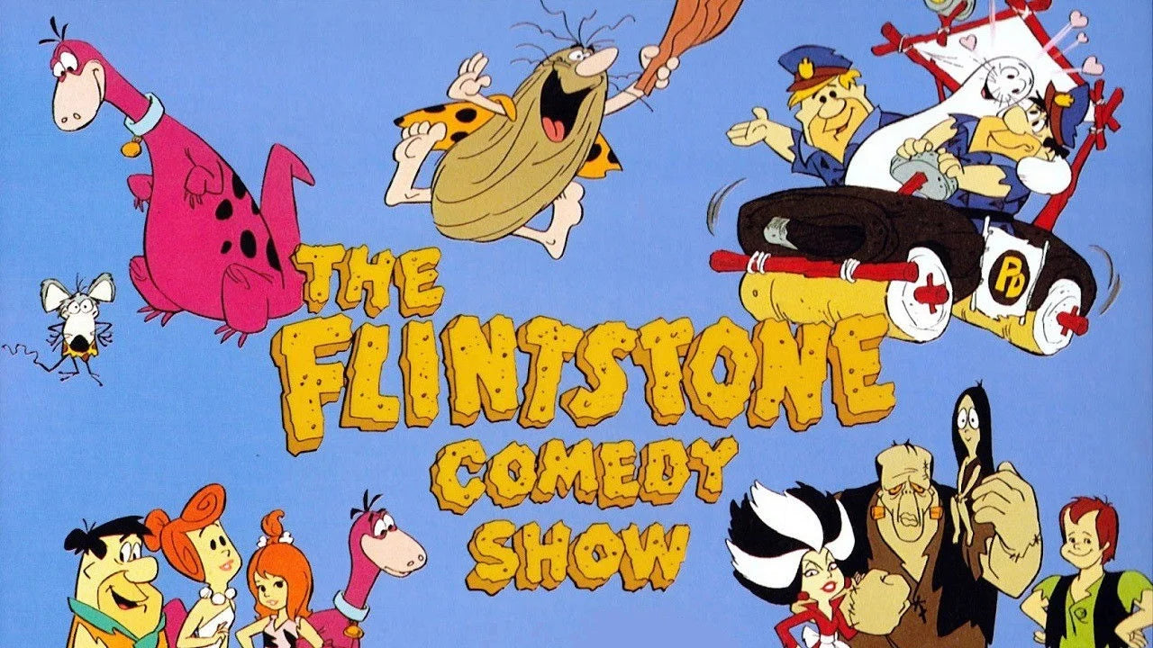 The Flintstone Comedy Show (1980) home theater movie art - The Popcorn Poster Store