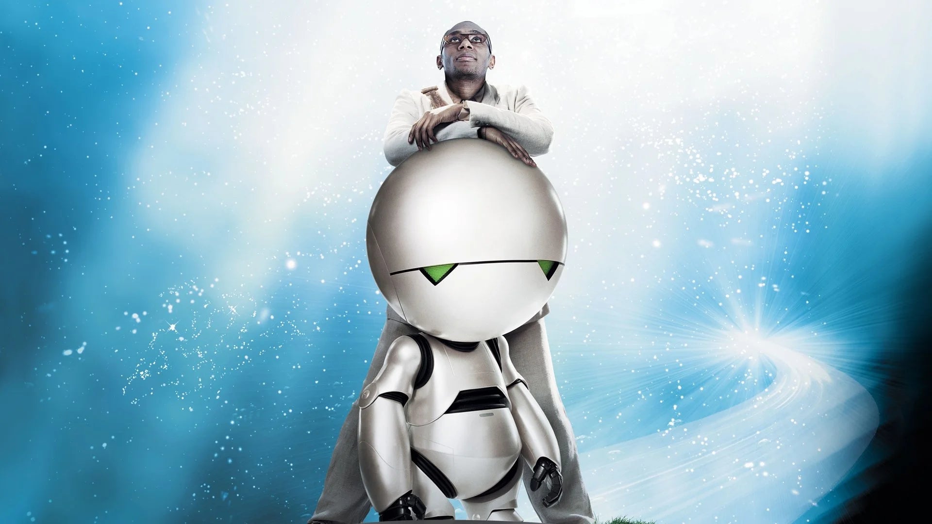 The Hitchhiker's Guide to the Galaxy (2005) home theater movie art - The Popcorn Poster Store