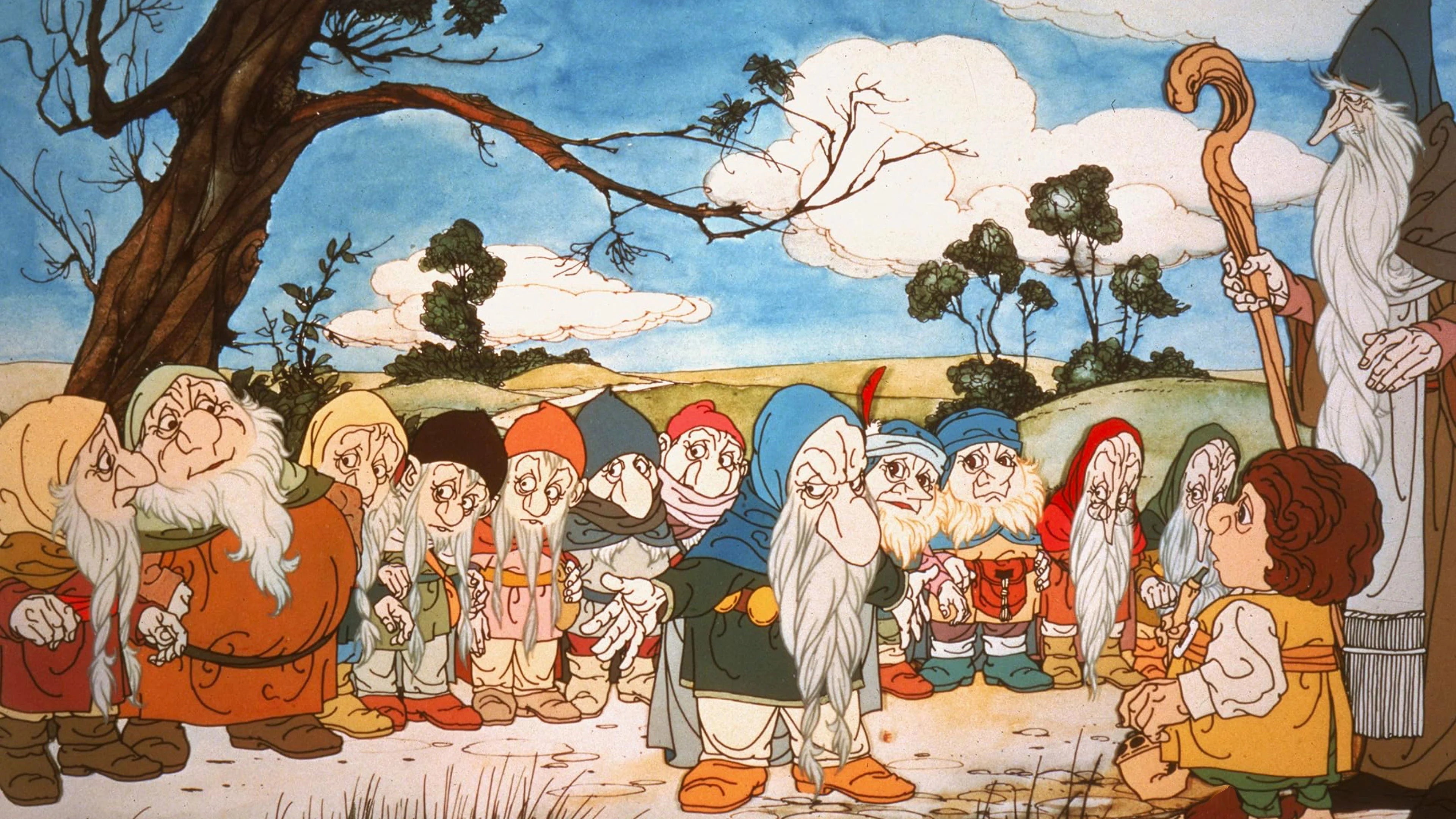 The Hobbit (1977) home theater movie art - The Popcorn Poster Store